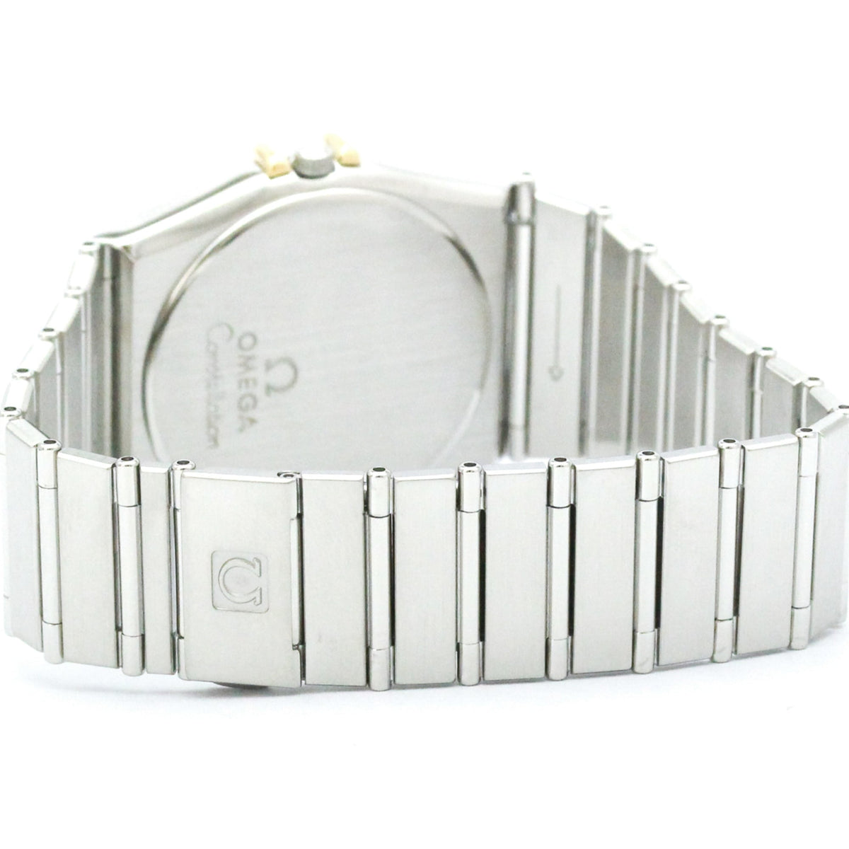 Omega Constellation Quartz Stainless Steel And Yellow Gold Watch (Pre-Owned)