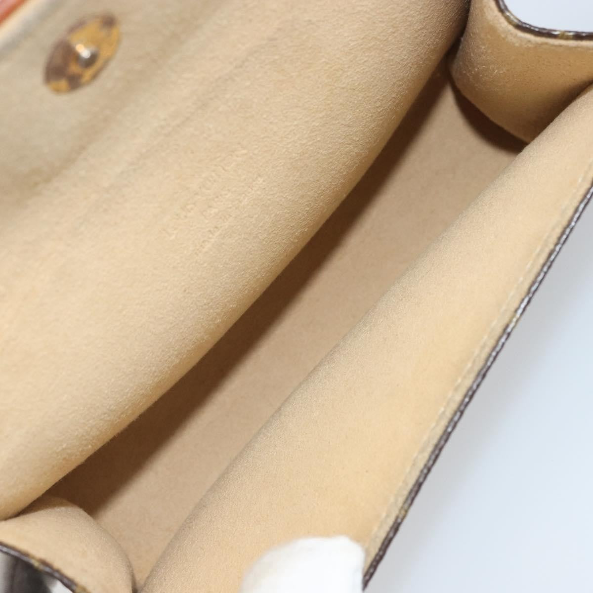Louis Vuitton Florentine Waist Monogram Canvas Brown Canvas Clutche & Pouche Bag (Pre-Owned)