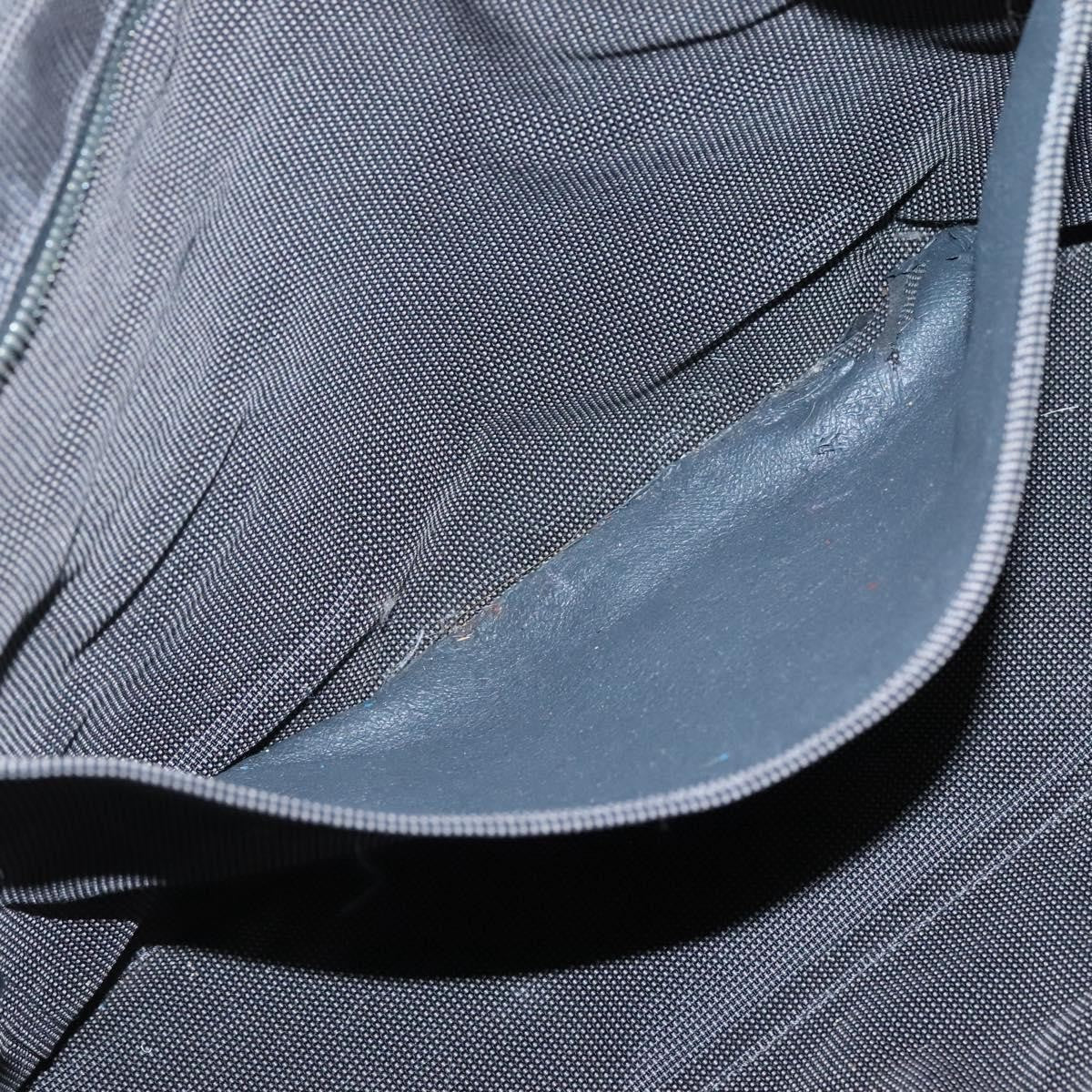 Hermes Fourre Tout Toile Gray Canvas Tote Bag Bag (Pre-Owned)