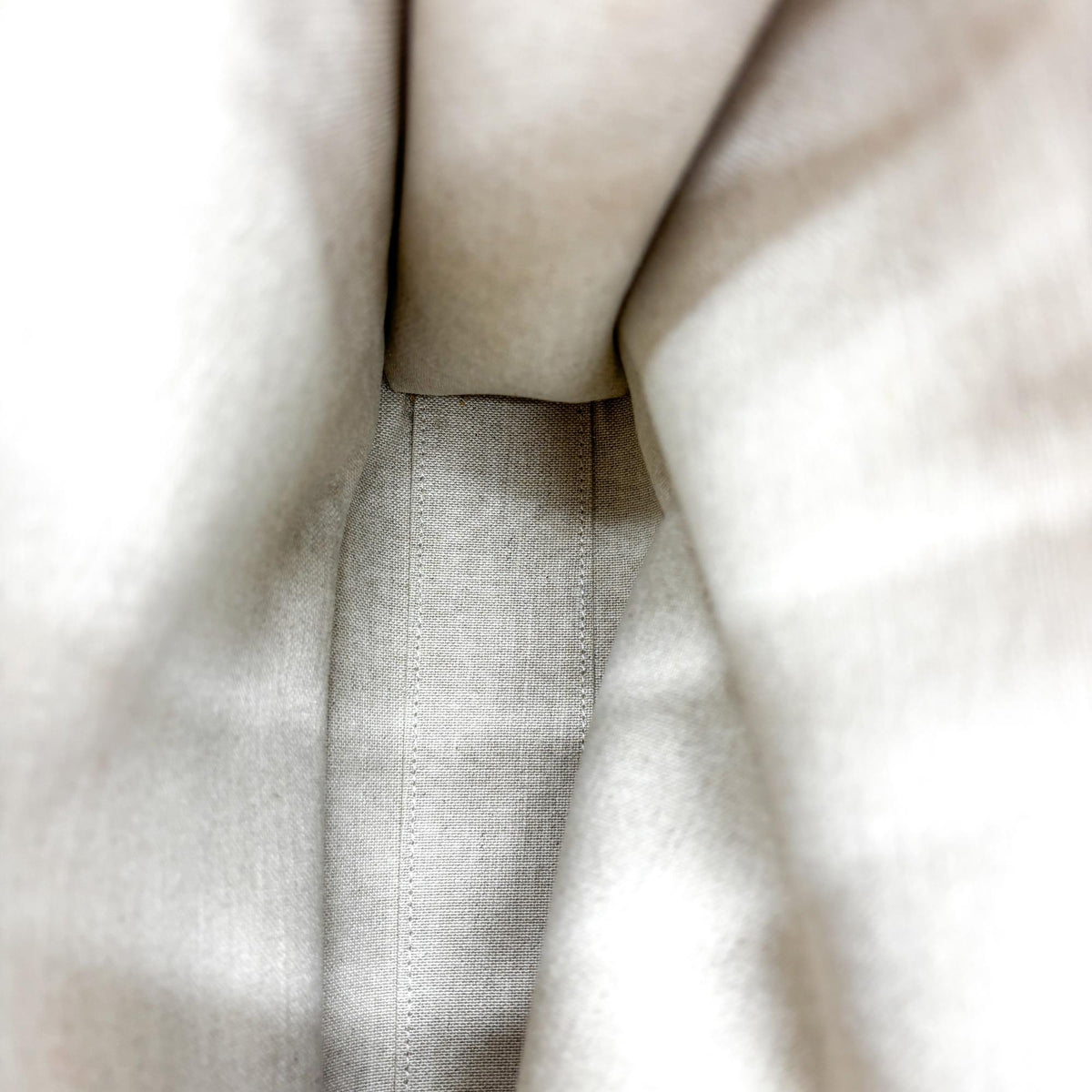 Celine Vertical Cabas Canvas With Leather White Canvas Tote Bag Bag (Pre-Owned)