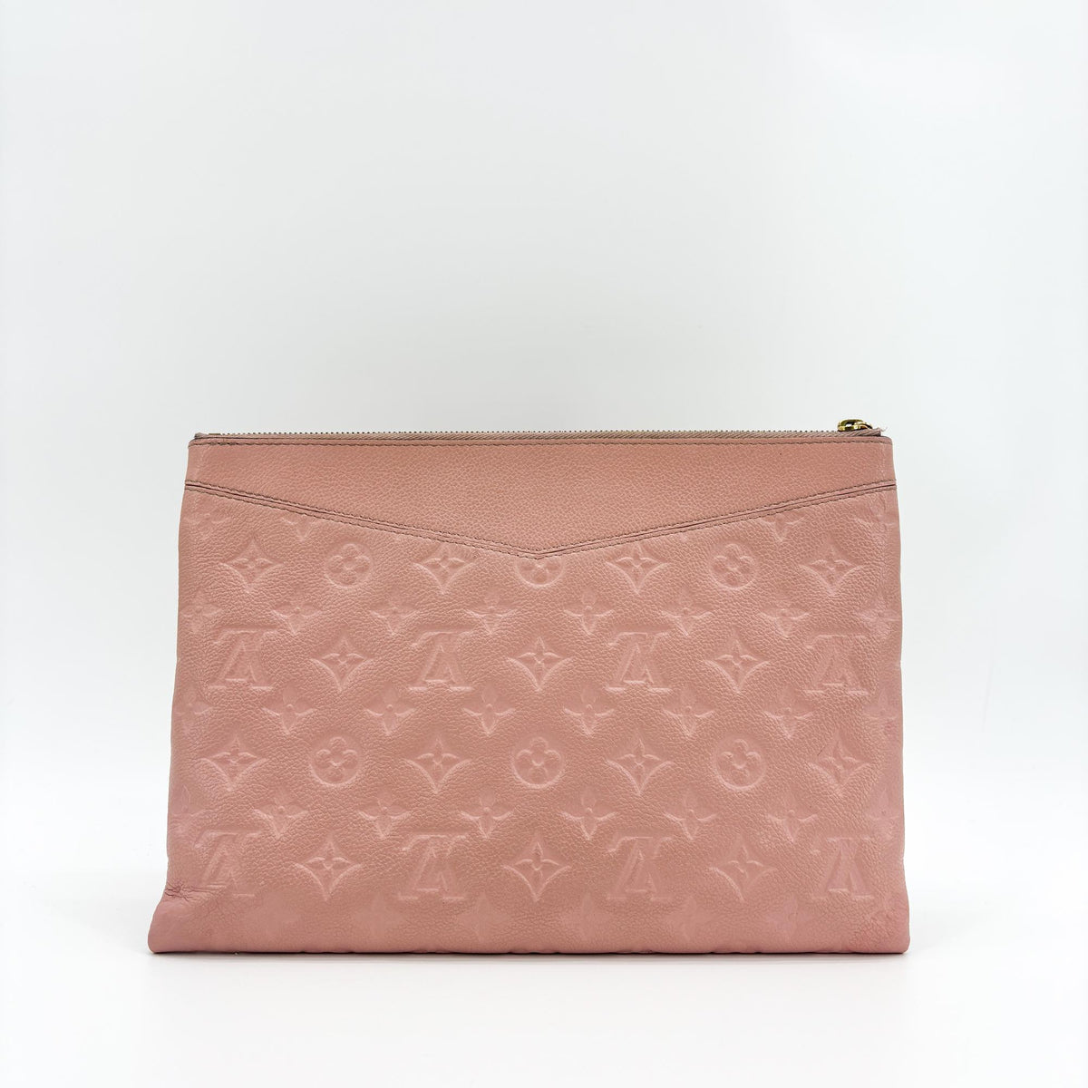 Louis Vuitton Daily Pouch Monogram Empreinte Leather Pink Leather Clutche & Pouche Bag (Pre-Owned)