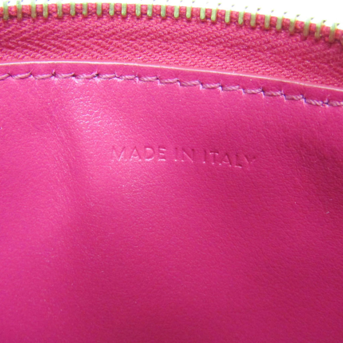 Celine C Charm Quilted Leather Pink Leather Clutche & Pouche Bag (Pre-Owned)