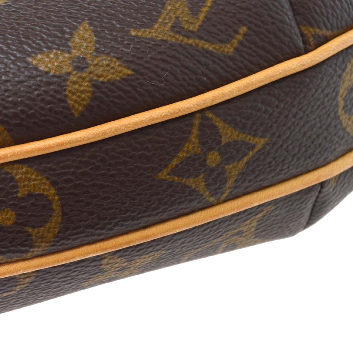 Louis Vuitton Croissant Monogram Canvas Brown Canvas Handbag (Pre-Owned)