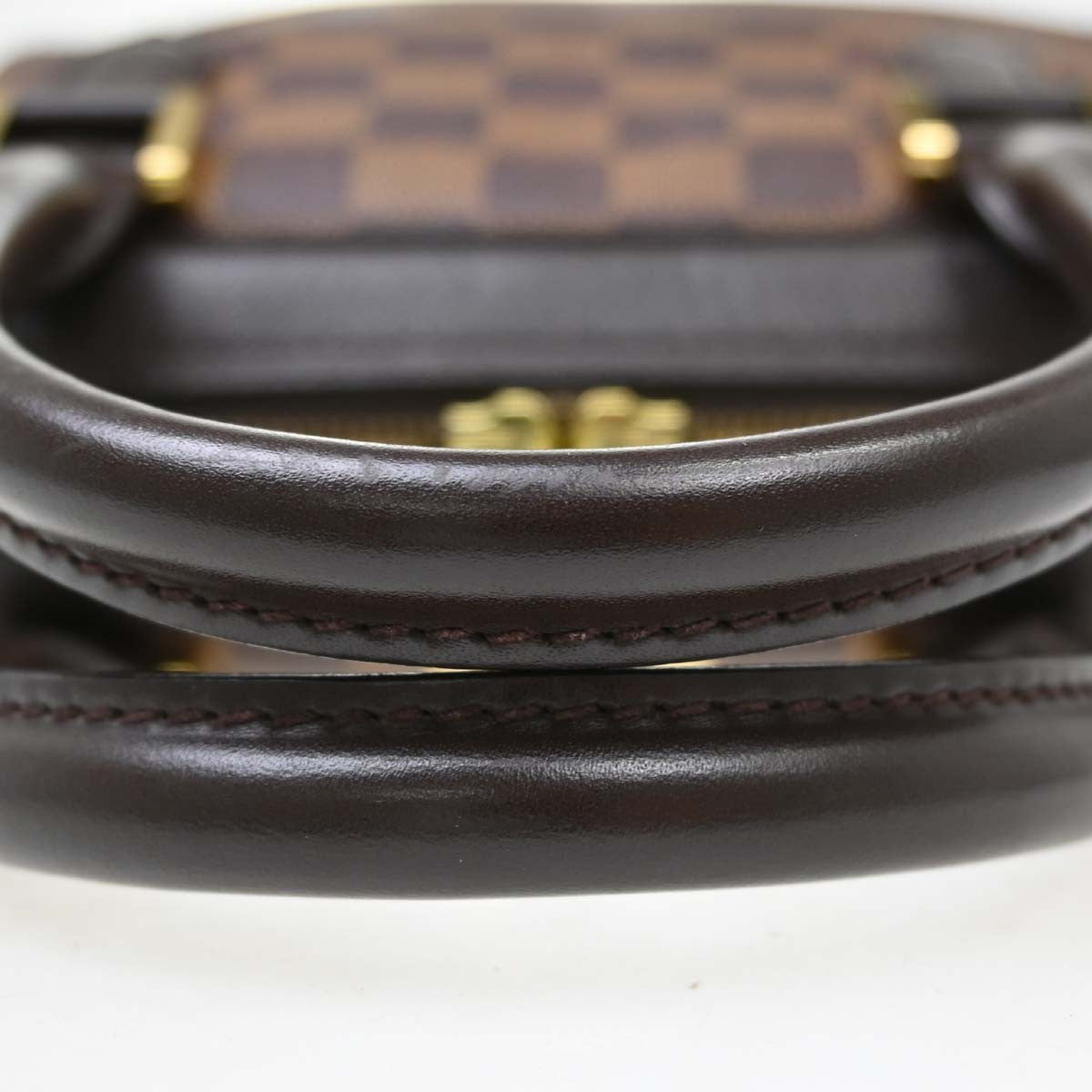 Louis Vuitton Brera Damier Brown Canvas Handbag (Pre-Owned)