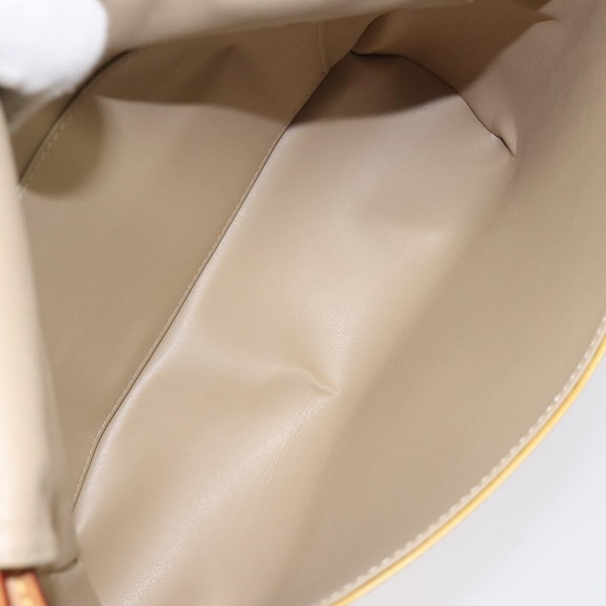 Louis Vuitton Thompson Street Monogram Vernis Beige Patent_Leather Shoulder Bag Bag (Pre-Owned)