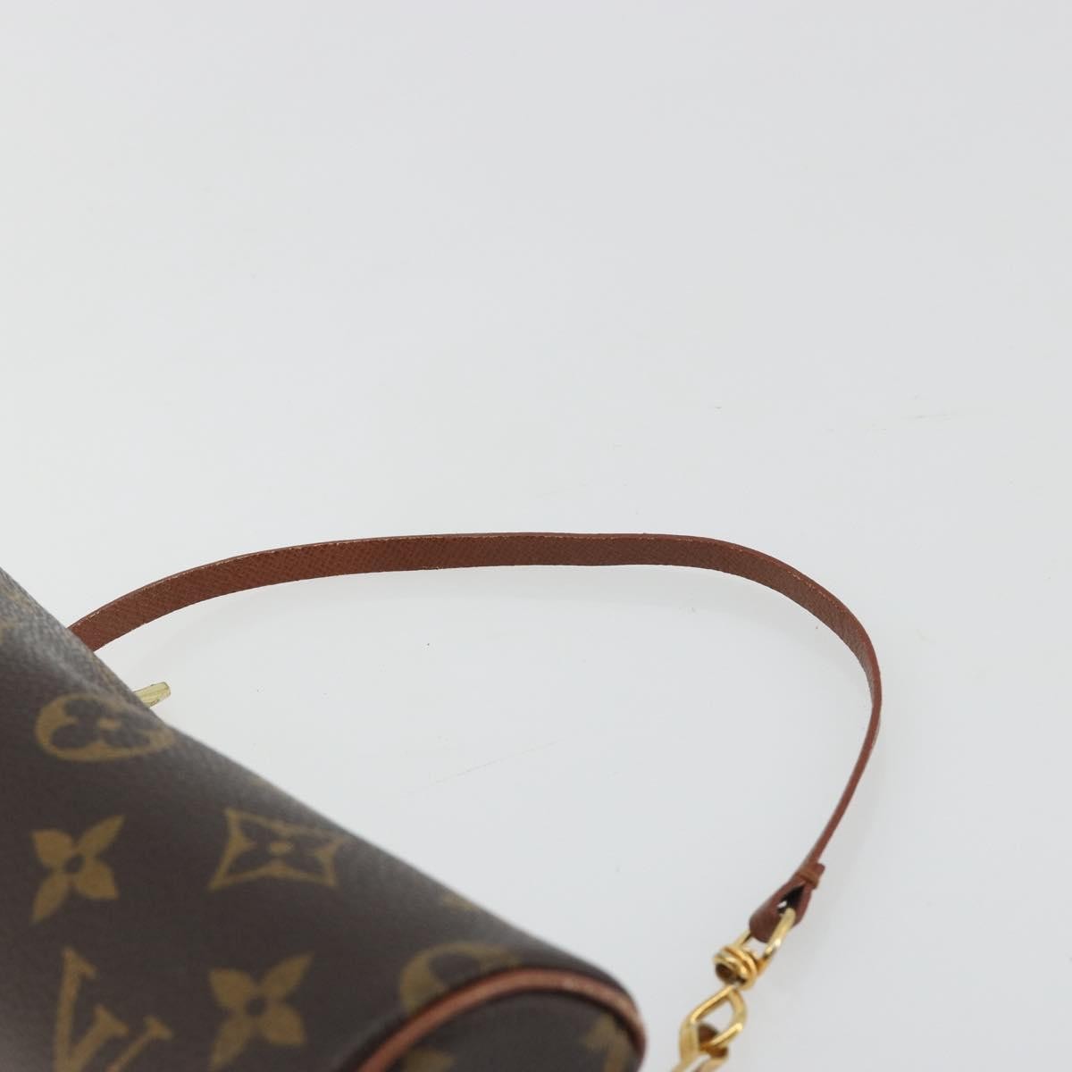 Louis Vuitton Papillon Pochette Monogram Canvas Brown Canvas Clutche & Pouche Bag (Pre-Owned)