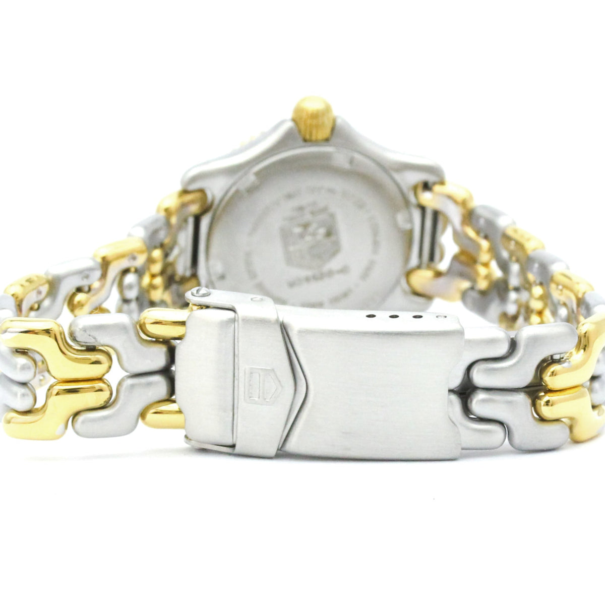 Tag Heuer Sel Professional 200M Quartz Stainless Steel And Gold Plated Watch (Pre-Owned)