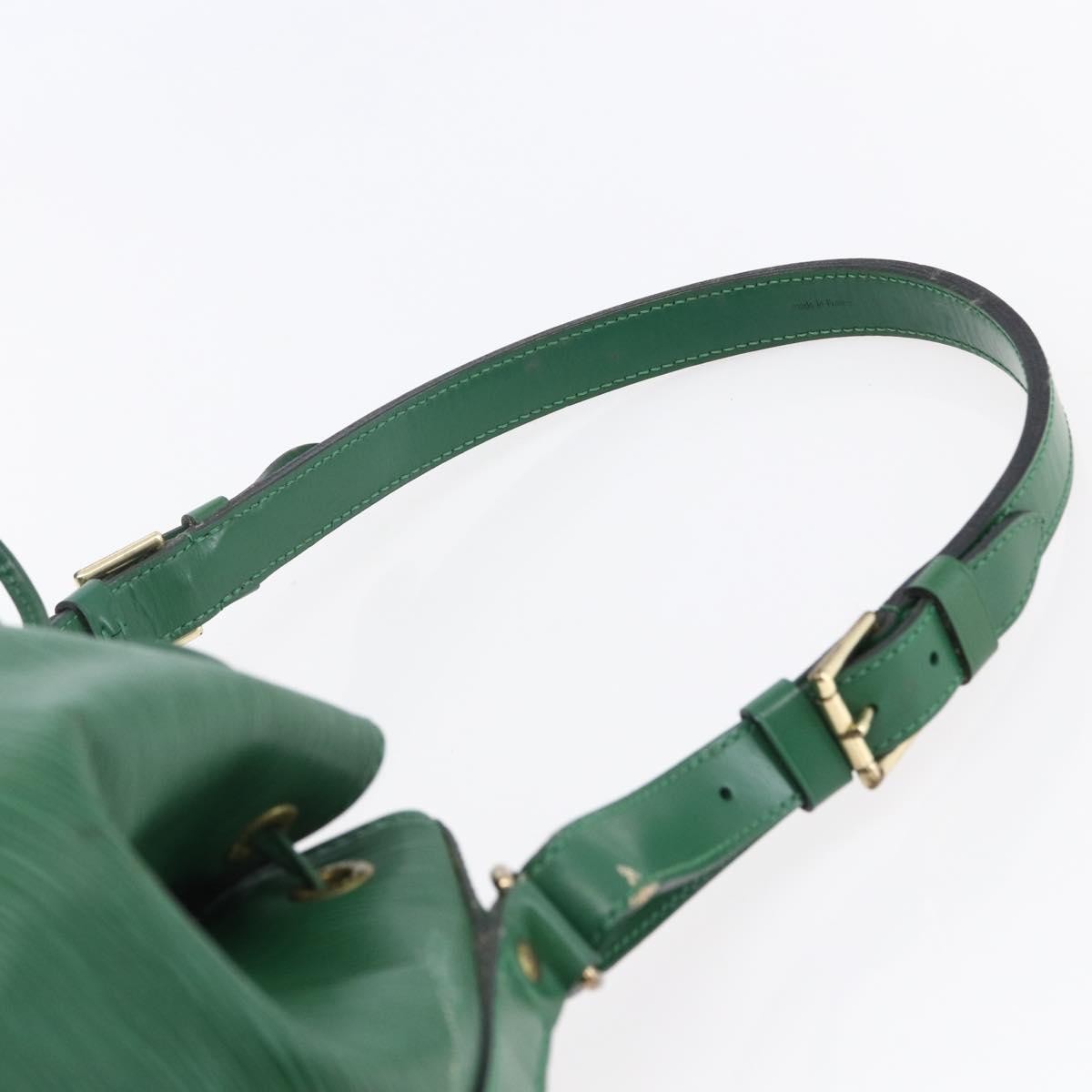 Louis Vuitton Petit Noe Epi Leather Green Leather Shoulder Bag Bag (Pre-Owned)