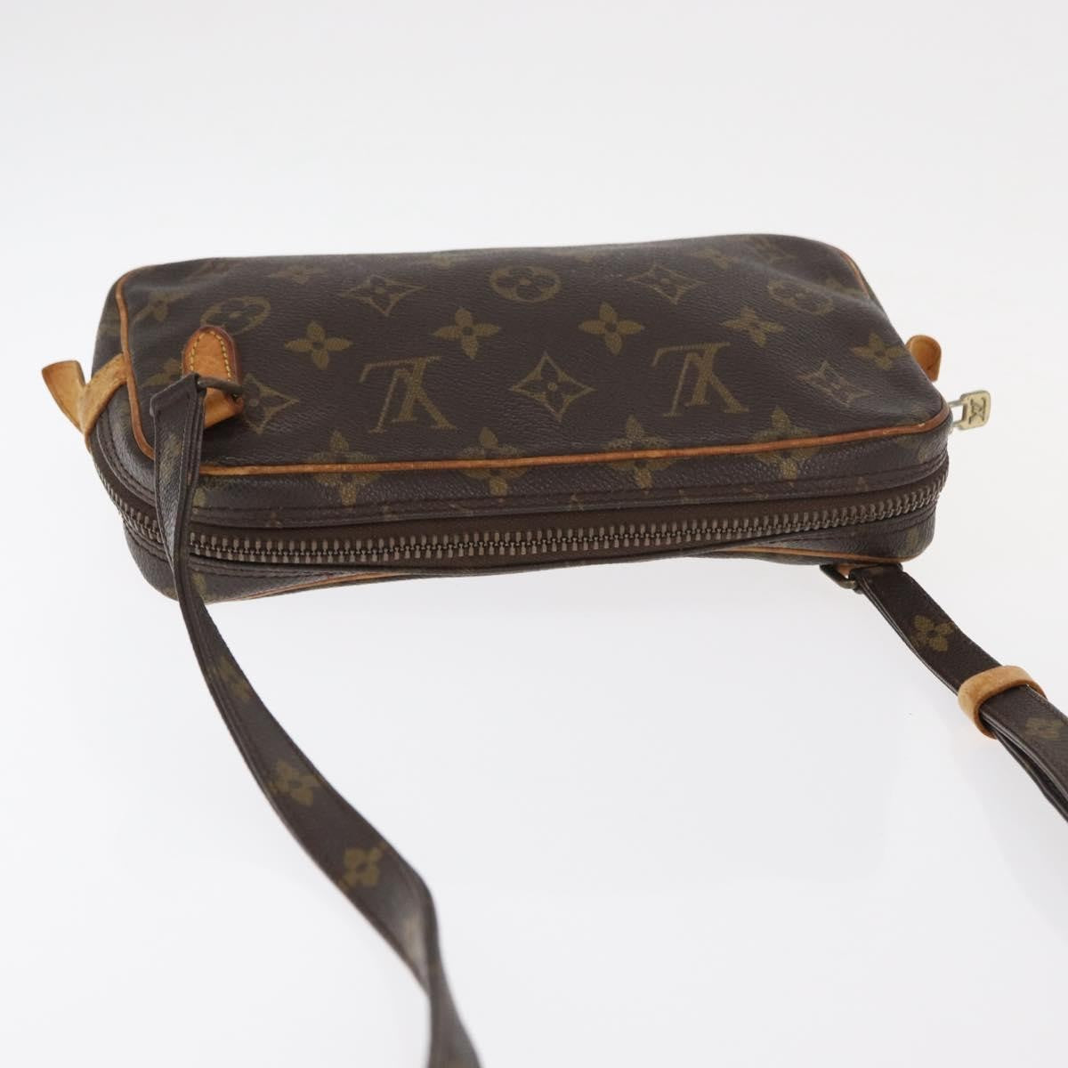 Louis Vuitton Pochette Marly Bandouliere Monogram Canvas Brown Canvas Clutche & Pouche Bag (Pre-Owned)