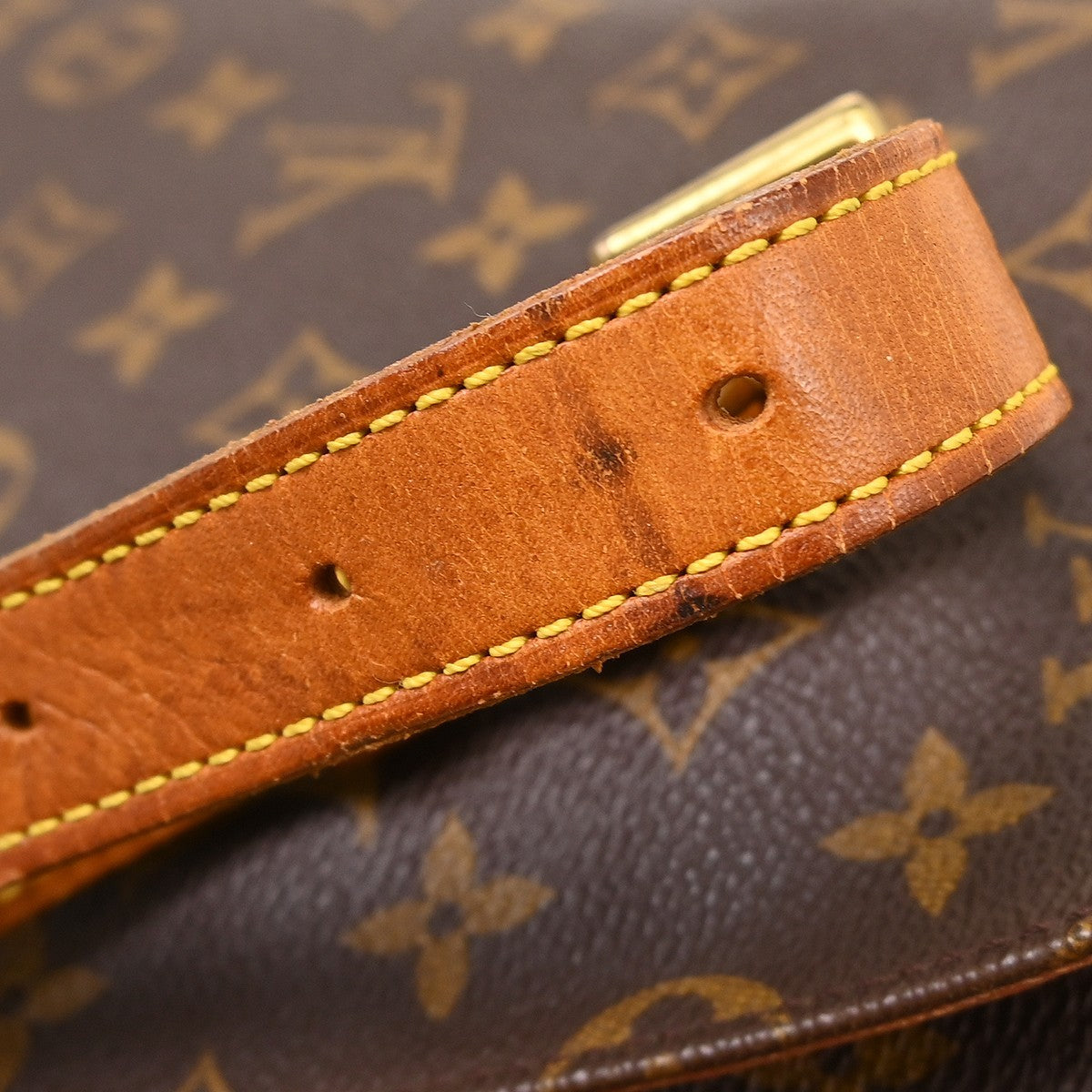 Louis Vuitton Musette Salsa Monogram Canvas Brown Canvas Shoulder Bag Bag (Pre-Owned)