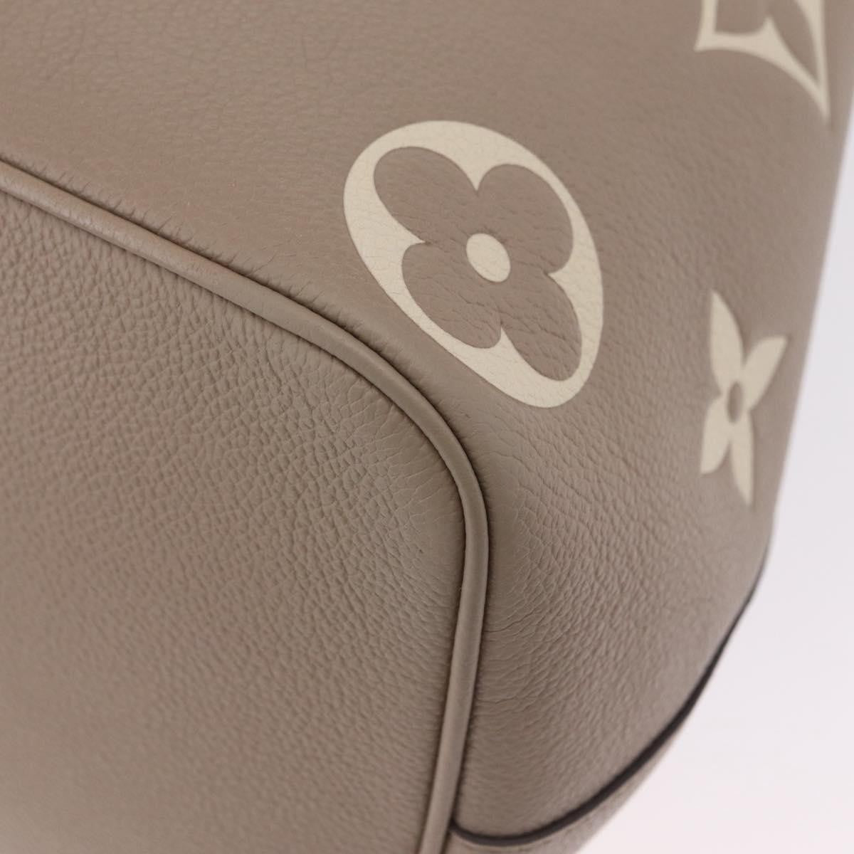Louis Vuitton Neo Noe By The Pool Monogram Raffia Beige Leather Handbag (Pre-Owned)
