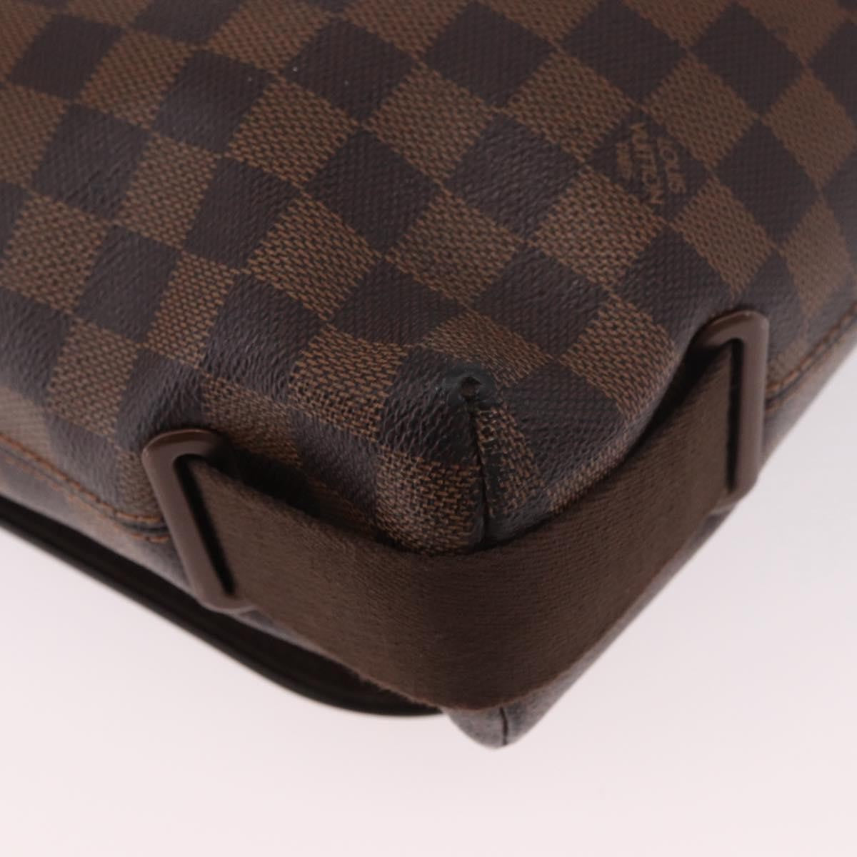 Louis Vuitton Brooklyn Damier Ebene Brown Canvas Shoulder Bag Bag (Pre-Owned)