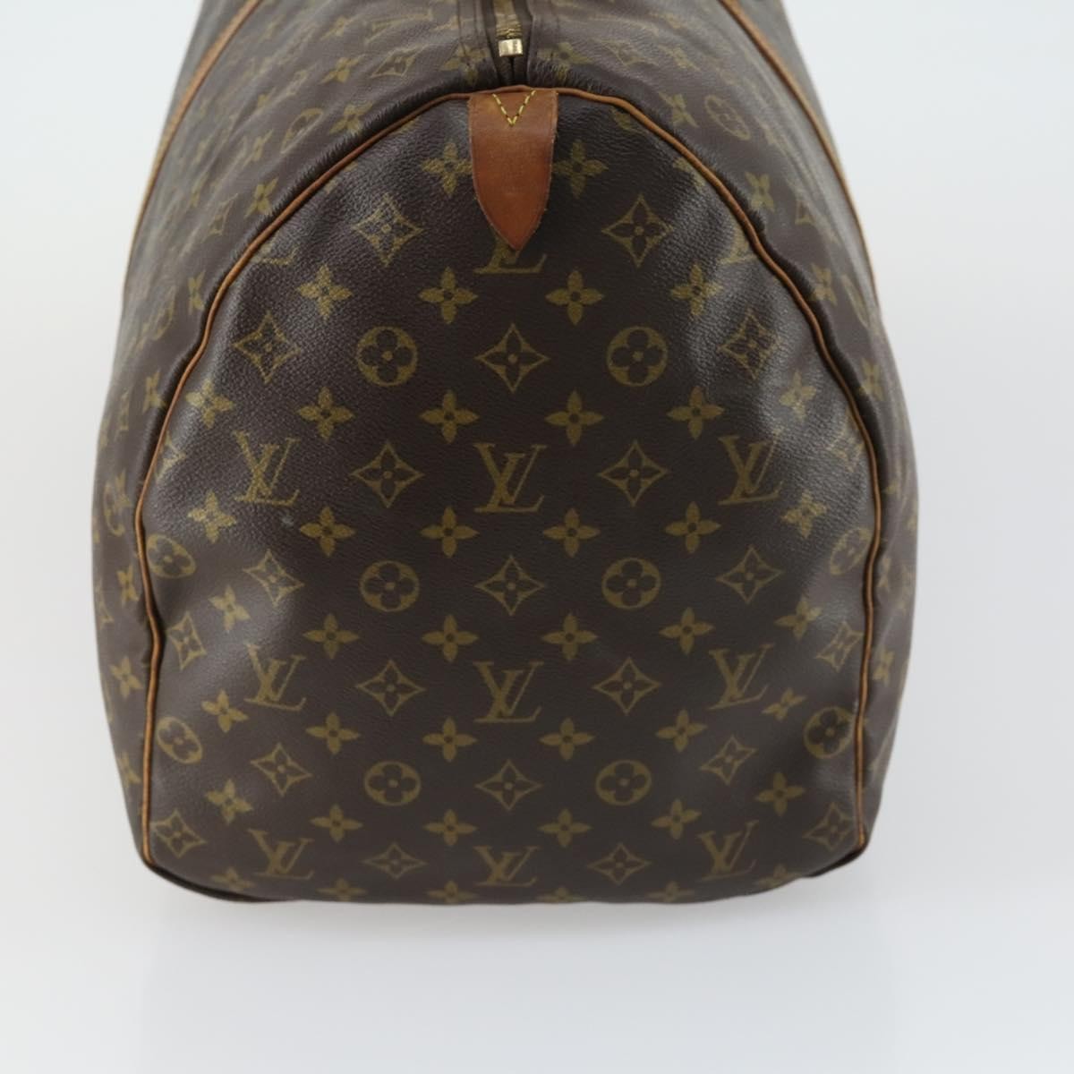 Louis Vuitton Keepall Monogram Canvas Brown Canvas Travel Bag Bag (Pre-Owned)