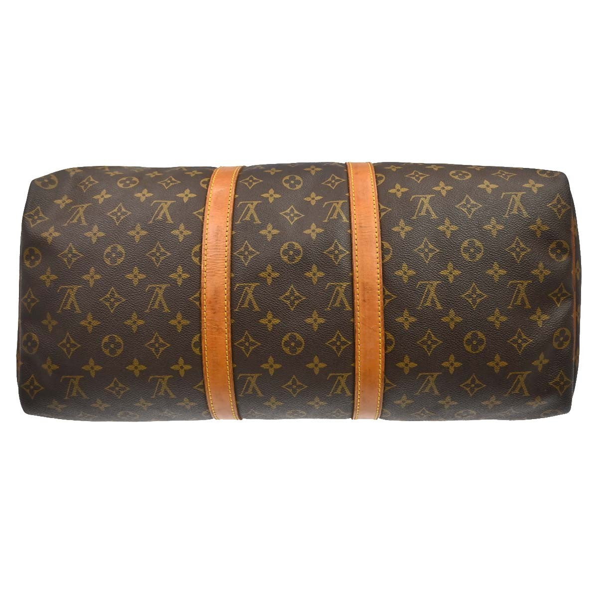 Louis Vuitton Keepall Monogram Canvas Brown Canvas Travel Bag Bag (Pre-Owned)