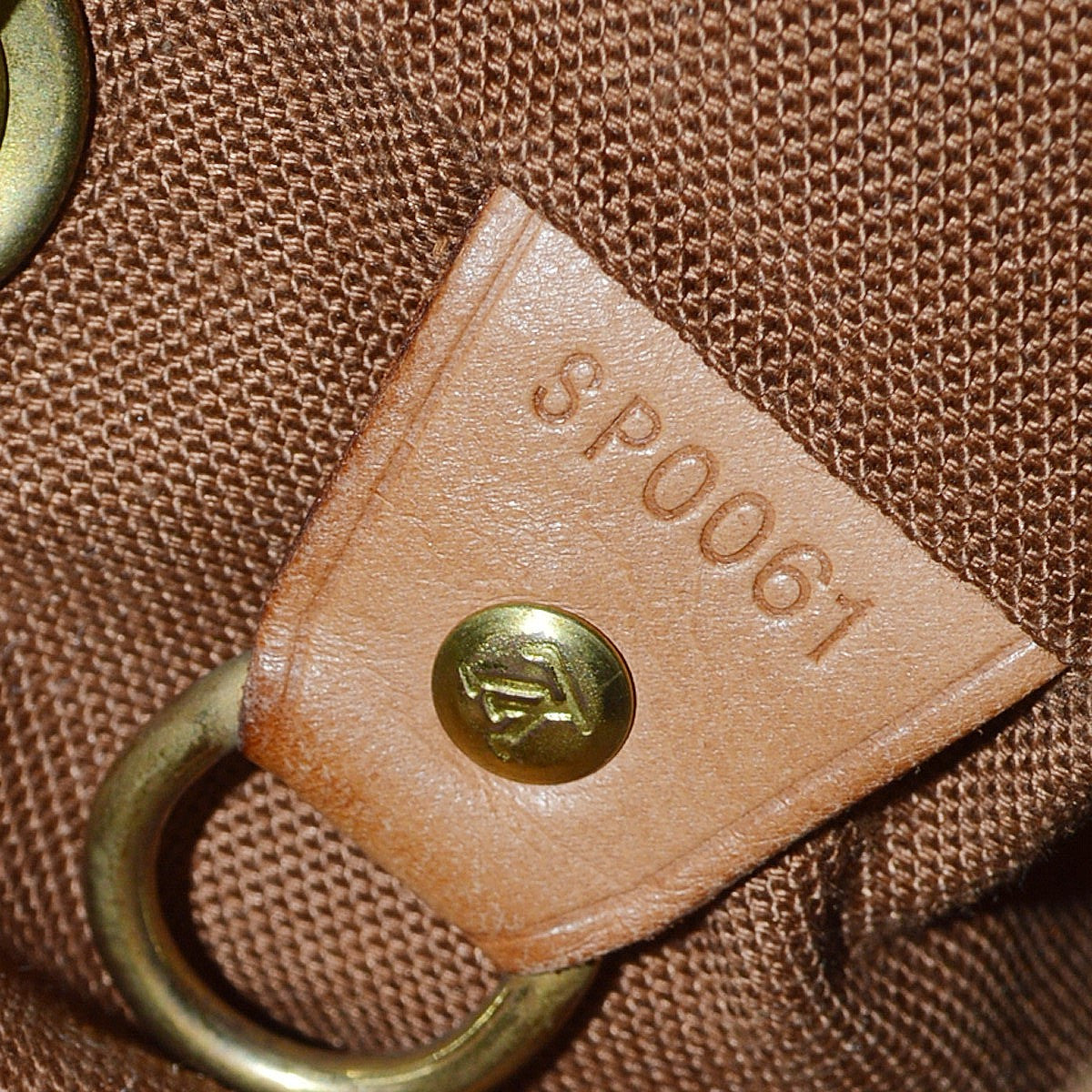 Louis Vuitton Montsouris Monogram Brown Canvas Backpack Bag (Pre-Owned)