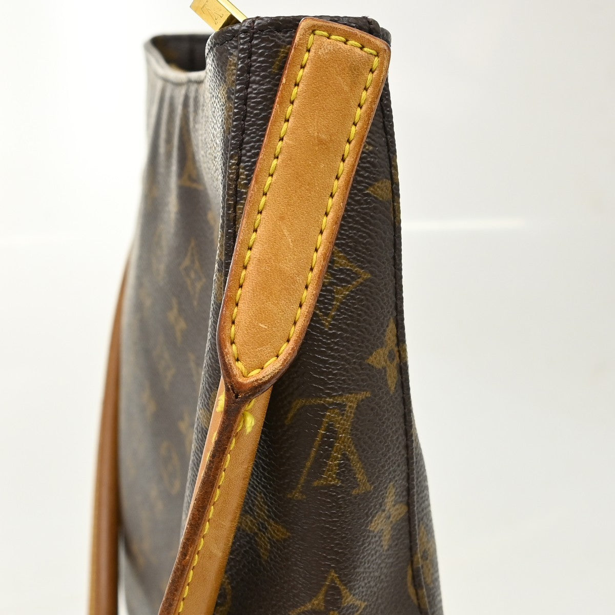Louis Vuitton Monogram Looping Monogram Canvas Brown Canvas Shoulder Bag Bag (Pre-Owned)
