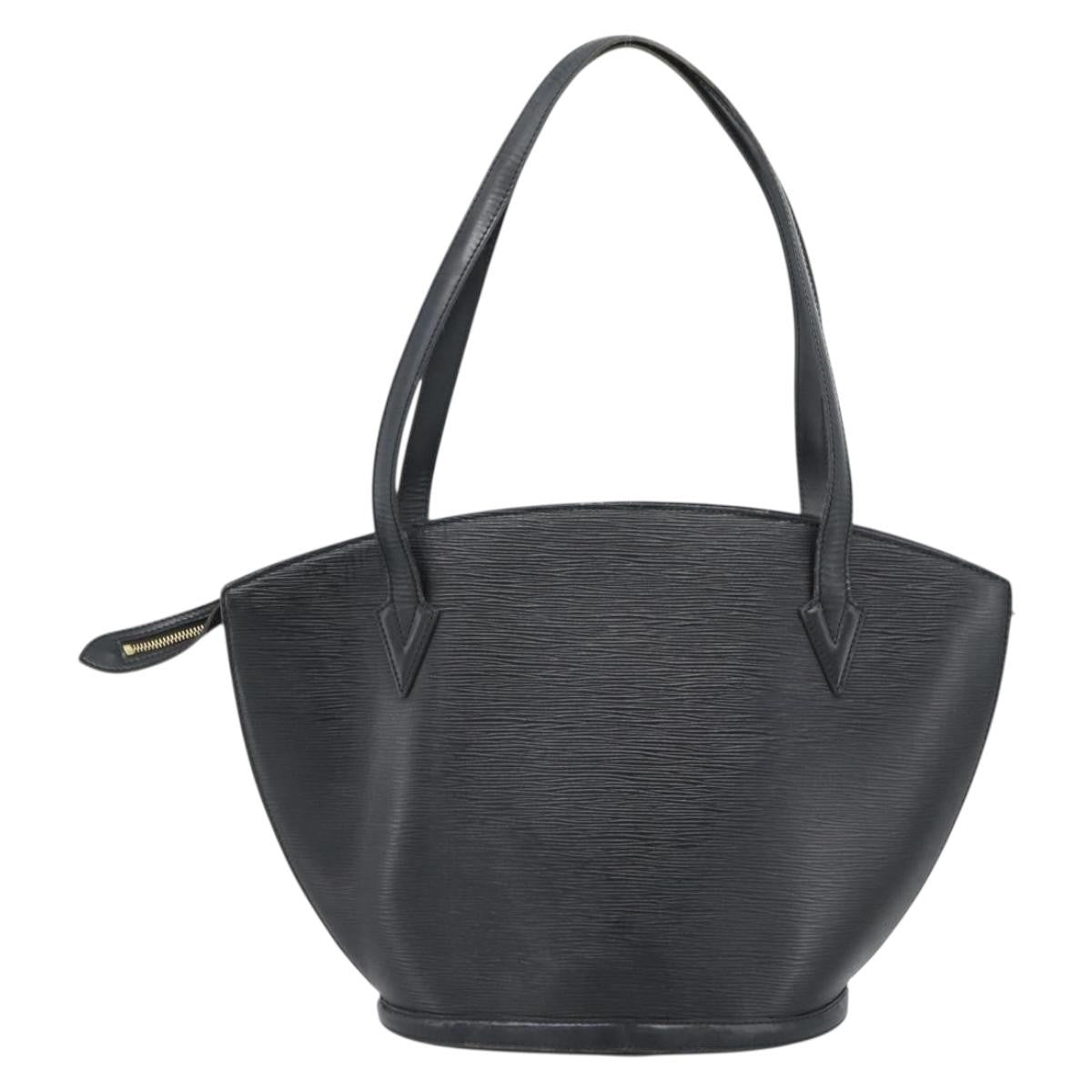 Louis Vuitton Saint Jacques Epi Leather Black Leather Shoulder Bag Bag (Pre-Owned)