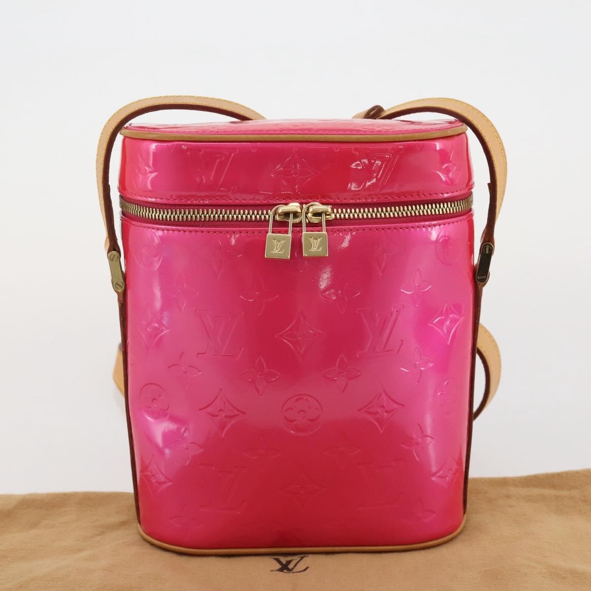 Louis Vuitton Sullivan Monogram Vernis Pink Patent_Leather Shoulder Bag Bag (Pre-Owned)
