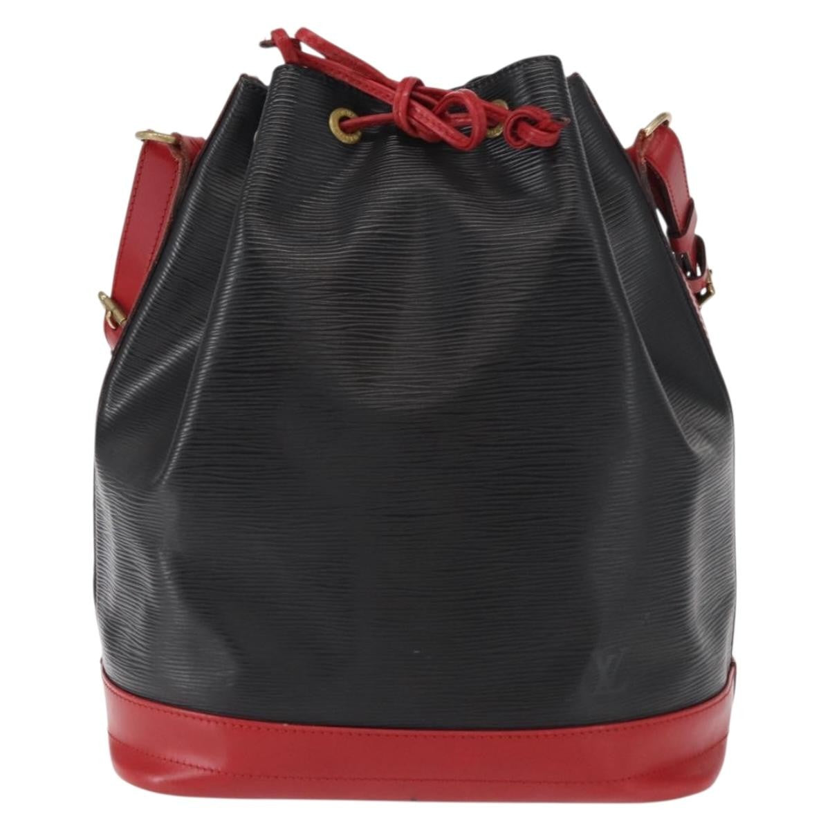 Louis Vuitton Bicolor Noe Epi Leather Black Leather Shoulder Bag Bag (Pre-Owned)