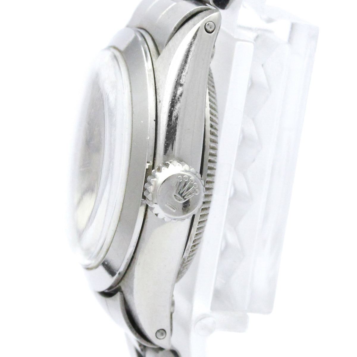 Rolex Oyster Perpetual Green Automatic Stainless Steel Watch (Pre-Owned)