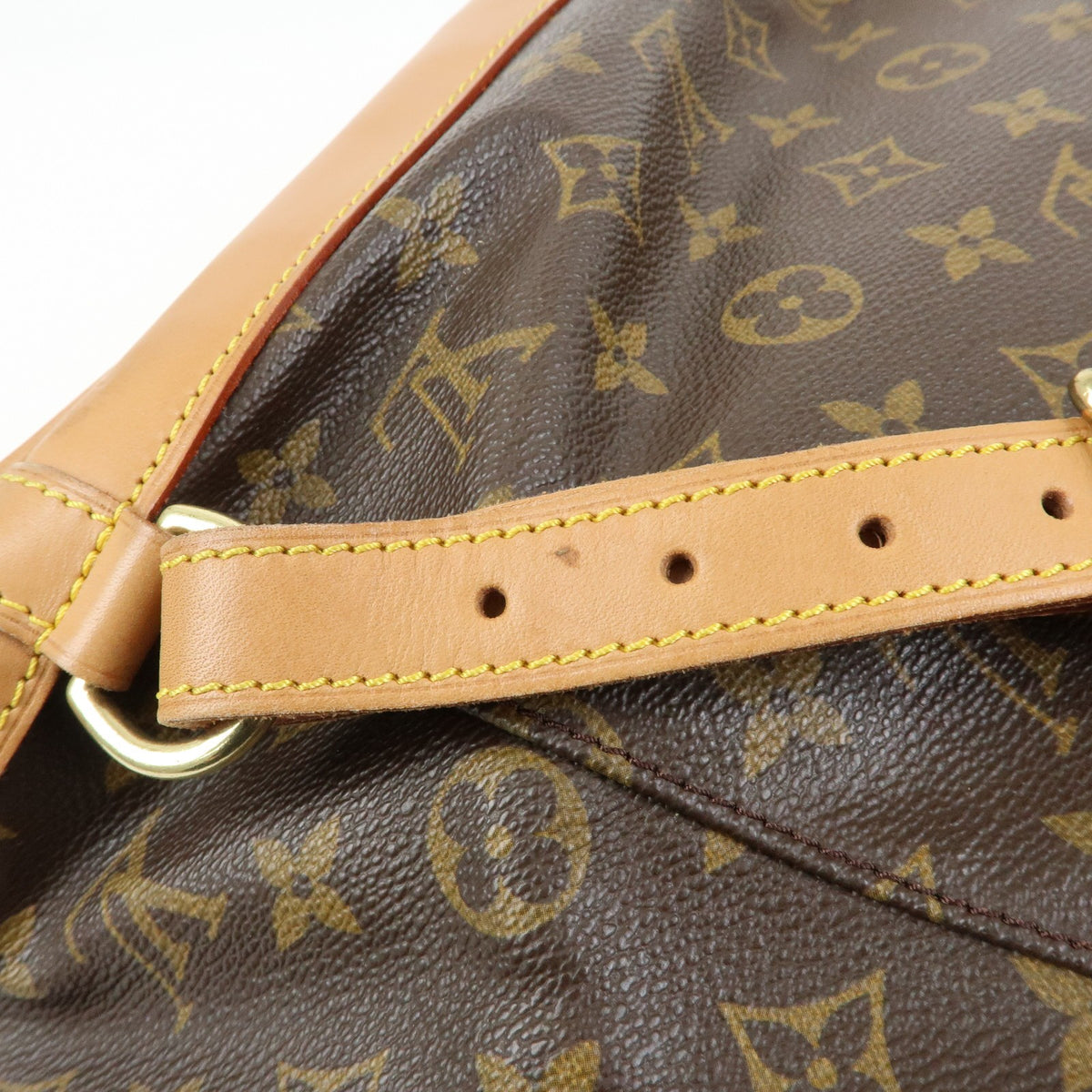 Louis Vuitton Vintage Montsouris Monogram Canvas Brown Canvas Backpack Bag (Pre-Owned)