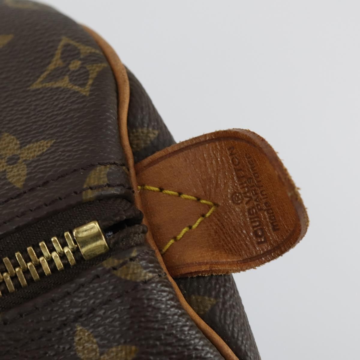 Louis Vuitton Keepall Monogram Canvas Brown Canvas Travel Bag Bag (Pre-Owned)