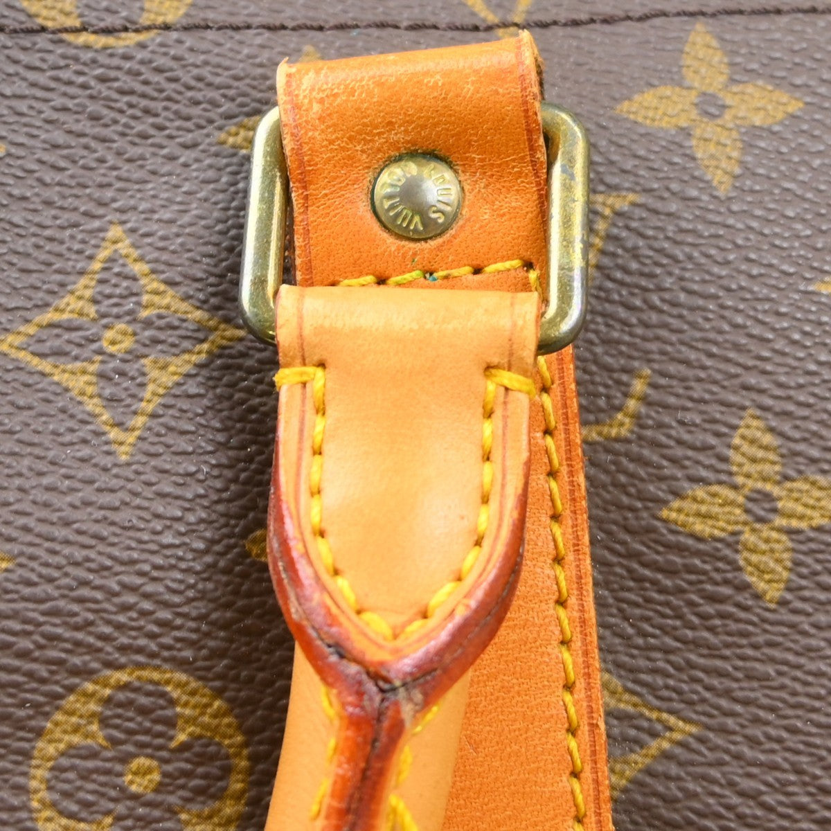 Louis Vuitton Keepall Monogram Canvas Brown Canvas Travel Bag Bag (Pre-Owned)
