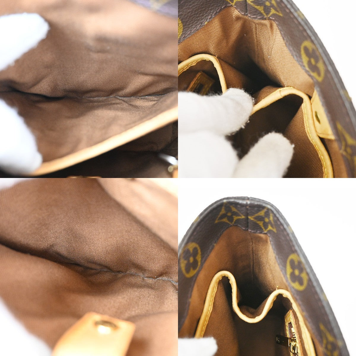 Louis Vuitton Vavin Monogram Brown Canvas Tote Bag Bag (Pre-Owned)