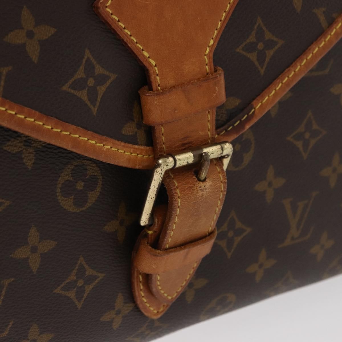 Louis Vuitton Beverly Monogram Canvas Brown Canvas Briefcase Bag (Pre-Owned)