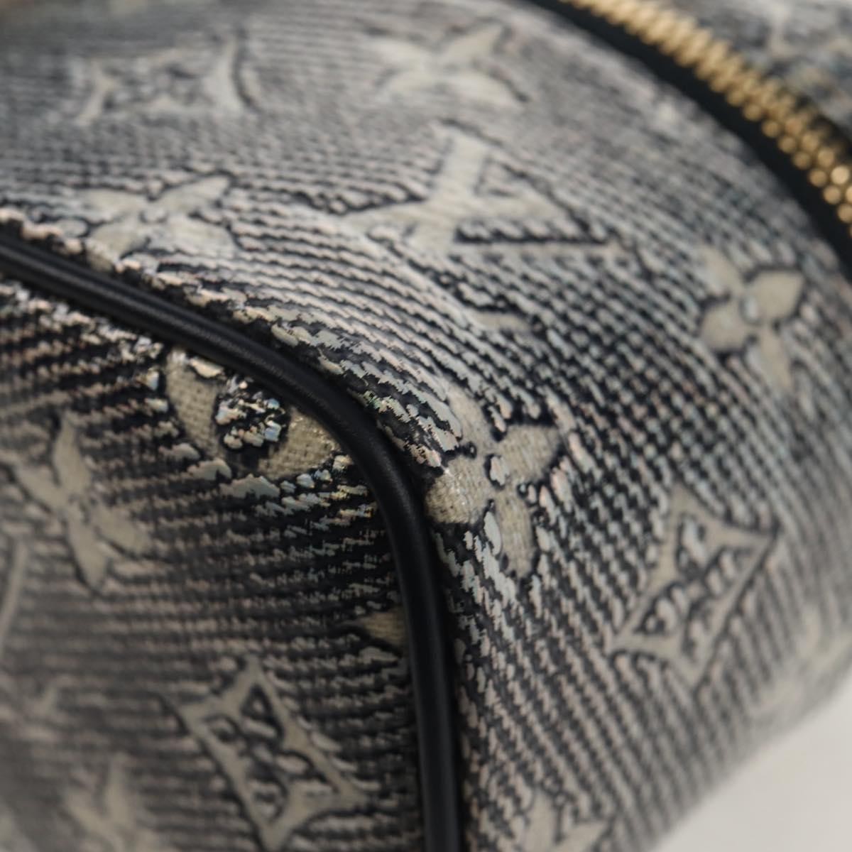 Louis Vuitton Vanity Case Monoglam Jacquard Canvas Navy Canvas Clutche & Pouche Bag (Pre-Owned)