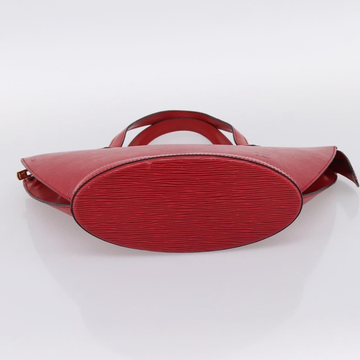 Louis Vuitton Saint Jacques Epi Leather Red Leather Handbag (Pre-Owned)