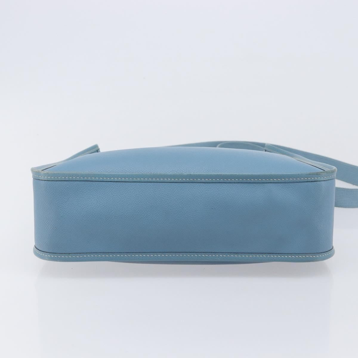 Hermes Vespa Courchevel Blue Leather Shoulder Bag Bag (Pre-Owned)