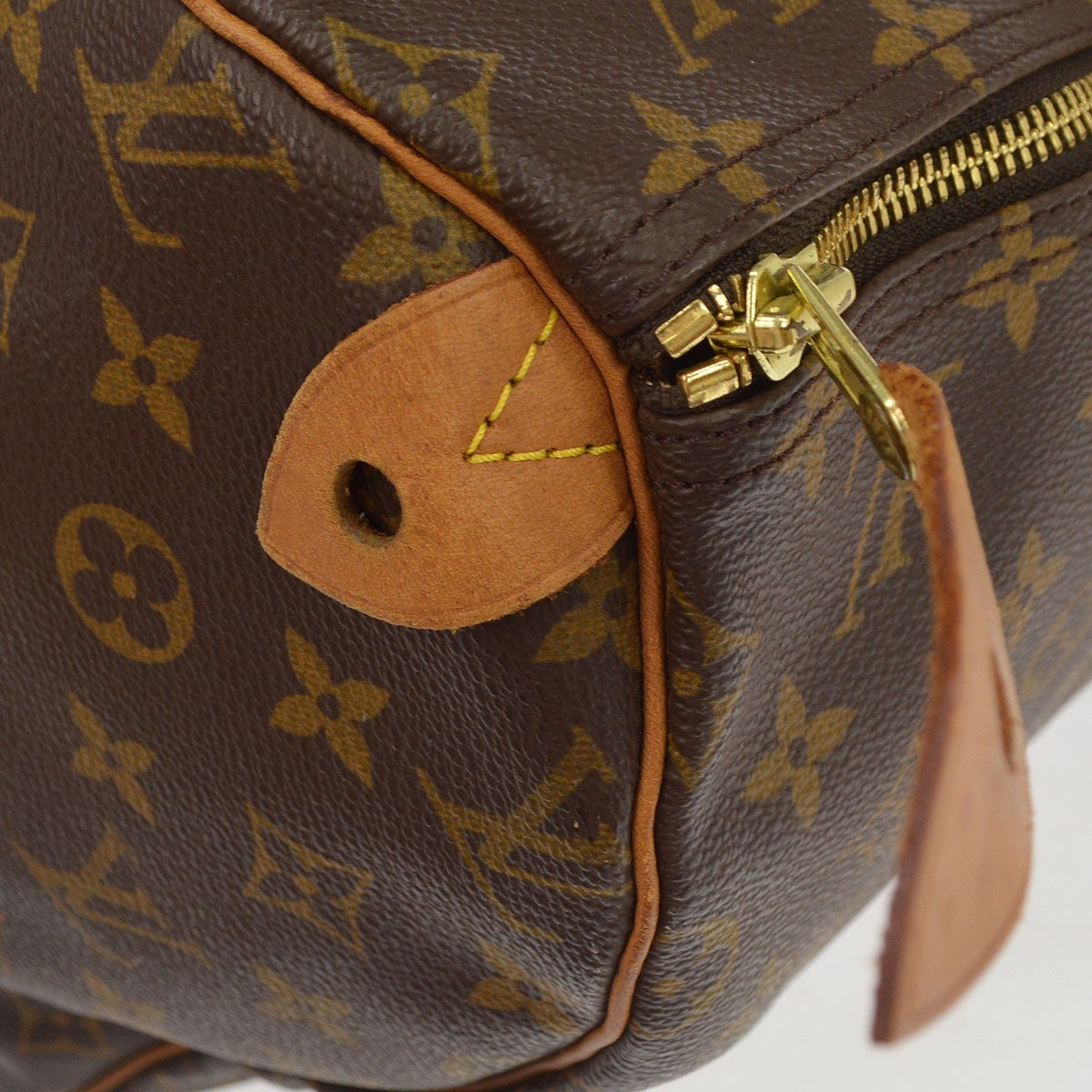 Louis Vuitton Speedy Monogram Canvas Brown Canvas Handbag (Pre-Owned)