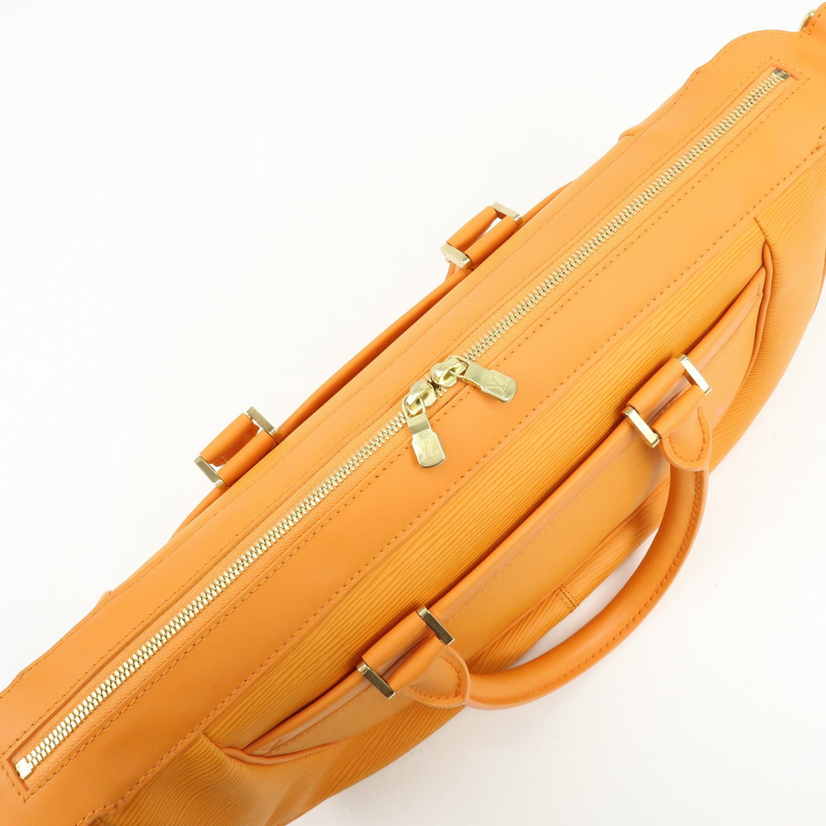 Louis Vuitton Dhanura Epi Leather Orange Leather Handbag (Pre-Owned)