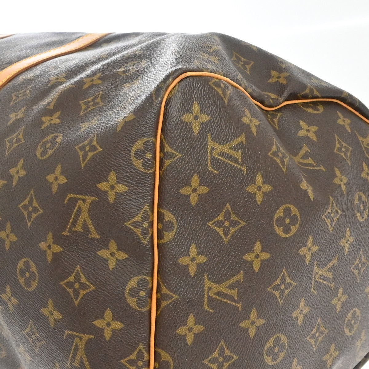 Louis Vuitton Keepall Monogram Canvas Brown Canvas Travel Bag Bag (Pre-Owned)