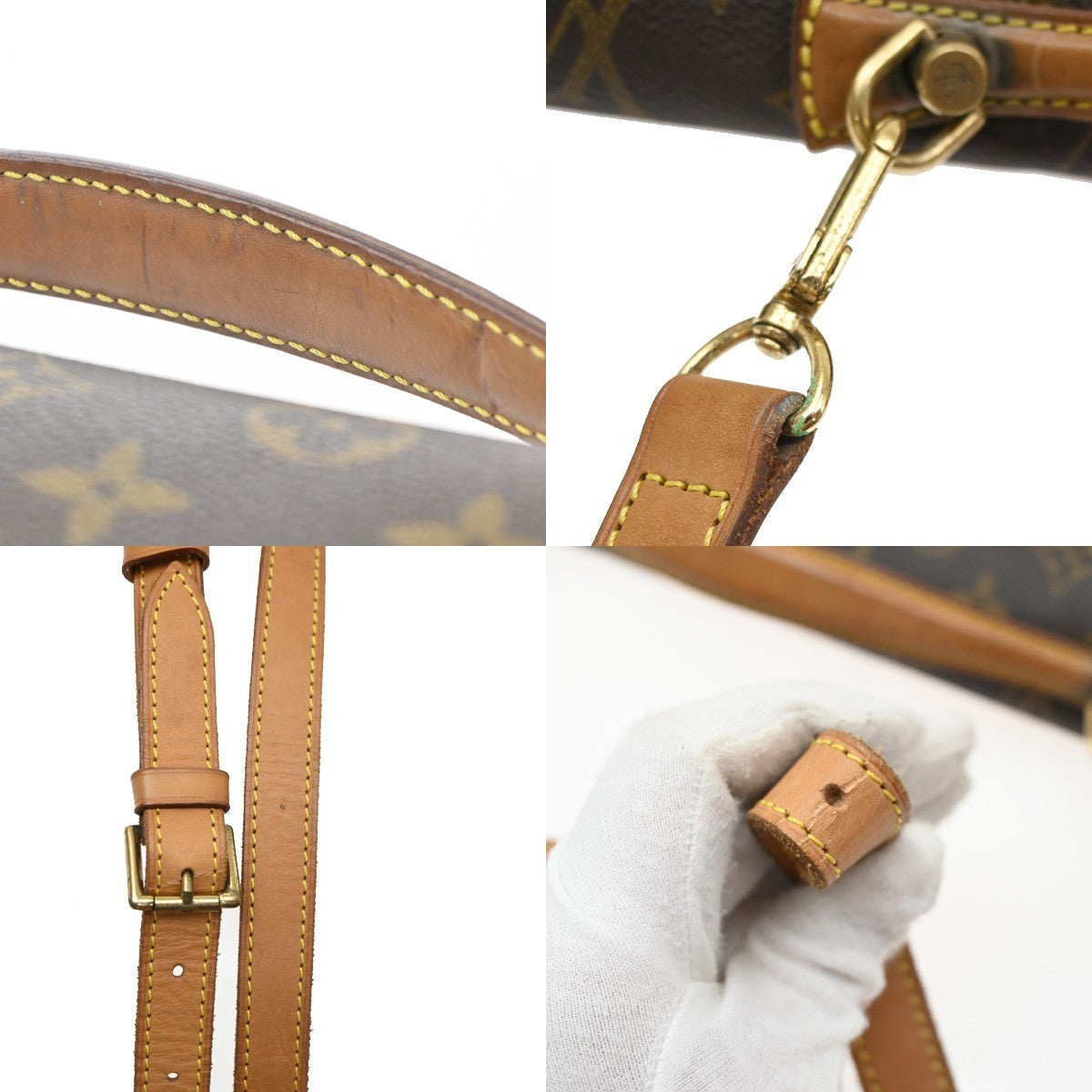 Louis Vuitton Beverly Monogram Canvas Brown Canvas Briefcase Bag (Pre-Owned)