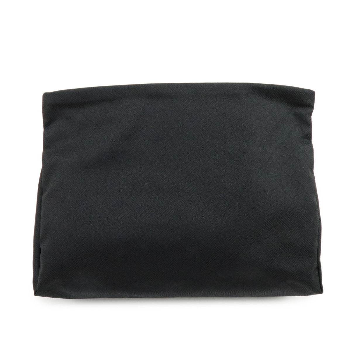 Bottega Veneta Vintage Clutch Nylon Black Nylon Clutche & Pouche Bag (Pre-Owned)