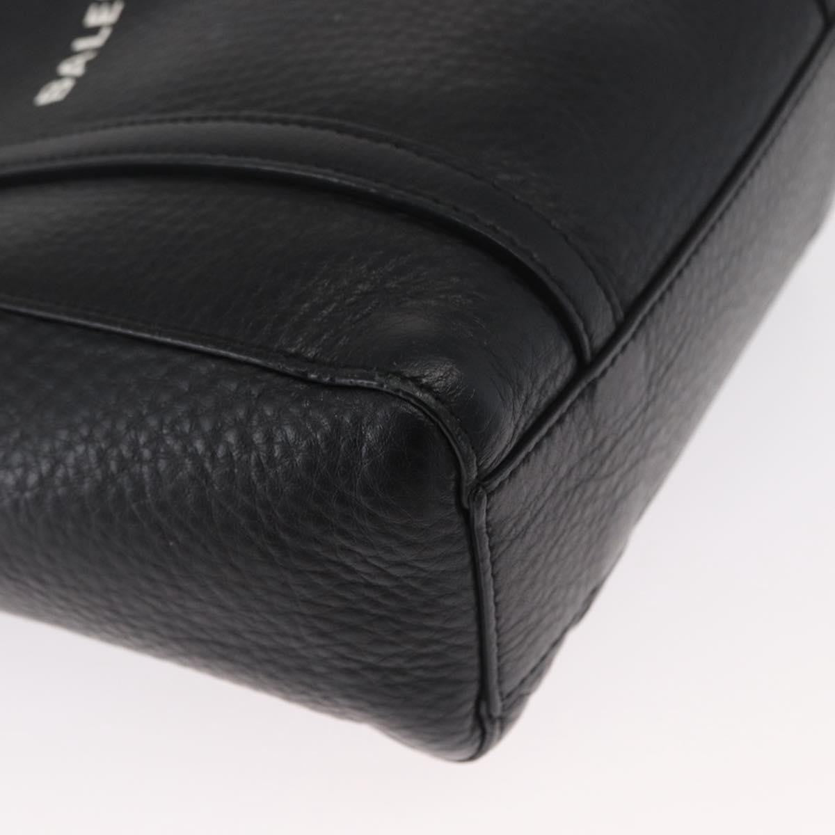 Balenciaga Everyday Leather Black Leather Tote Bag Bag (Pre-Owned)
