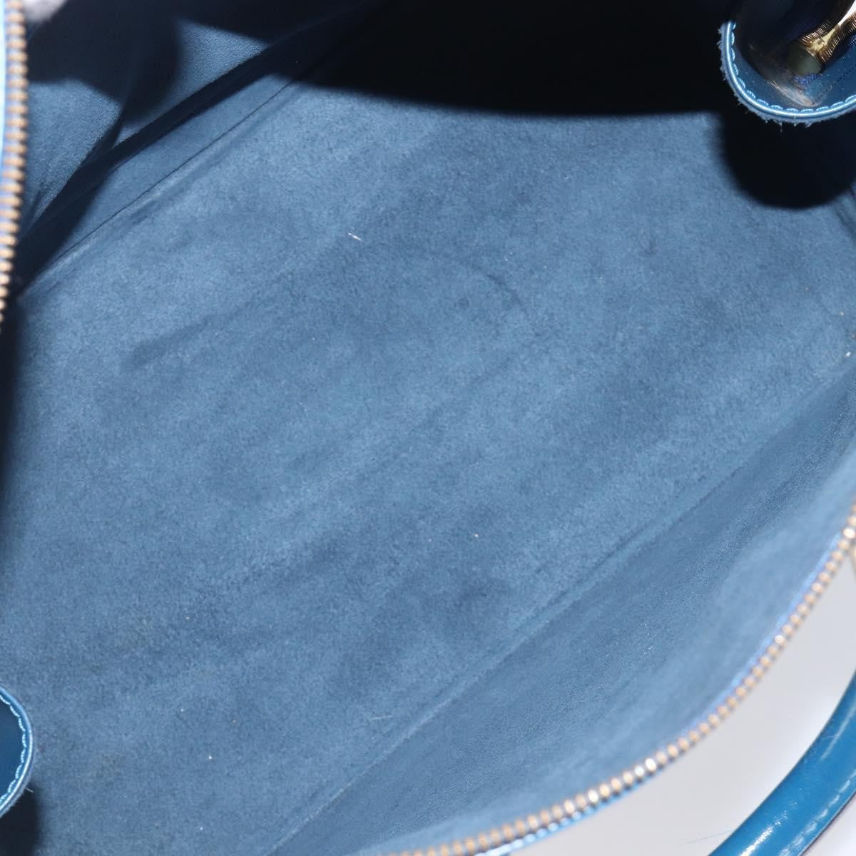 Louis Vuitton Alma Epi Leather Blue Leather Handbag (Pre-Owned)