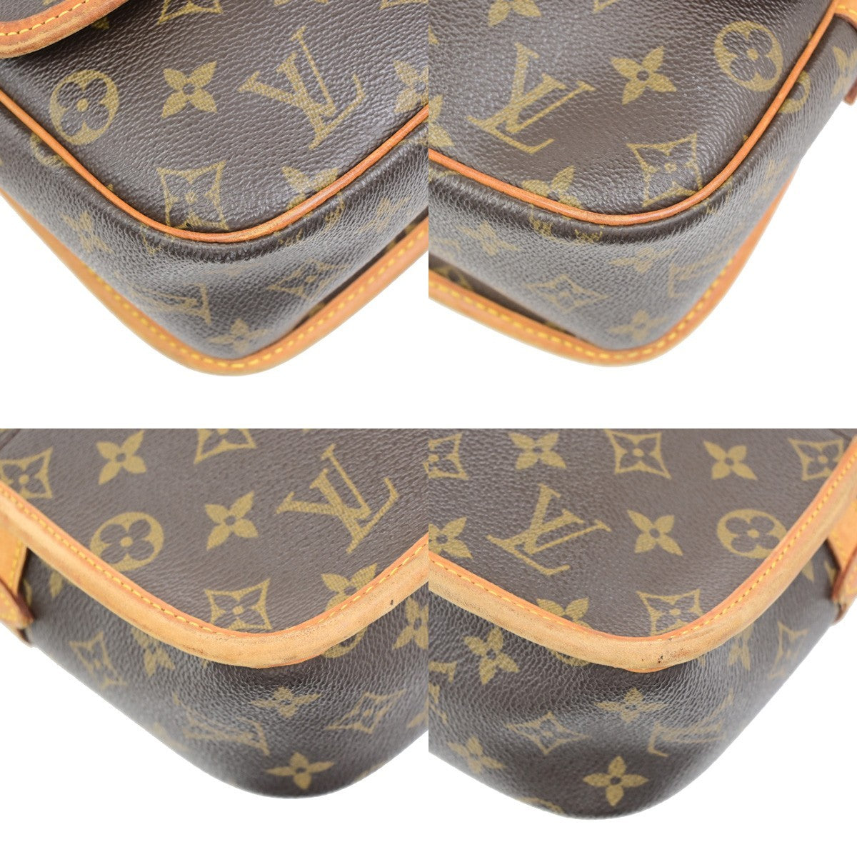 Louis Vuitton Sologne Monogram Canvas Brown Canvas Shoulder Bag Bag (Pre-Owned)