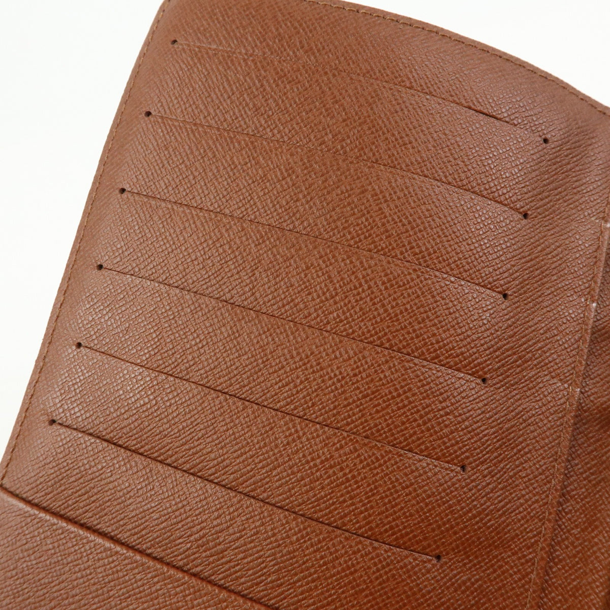 Louis Vuitton Ring Agenda Cover Monogram Canvas Brown Canvas Briefcase Bag (Pre-Owned)
