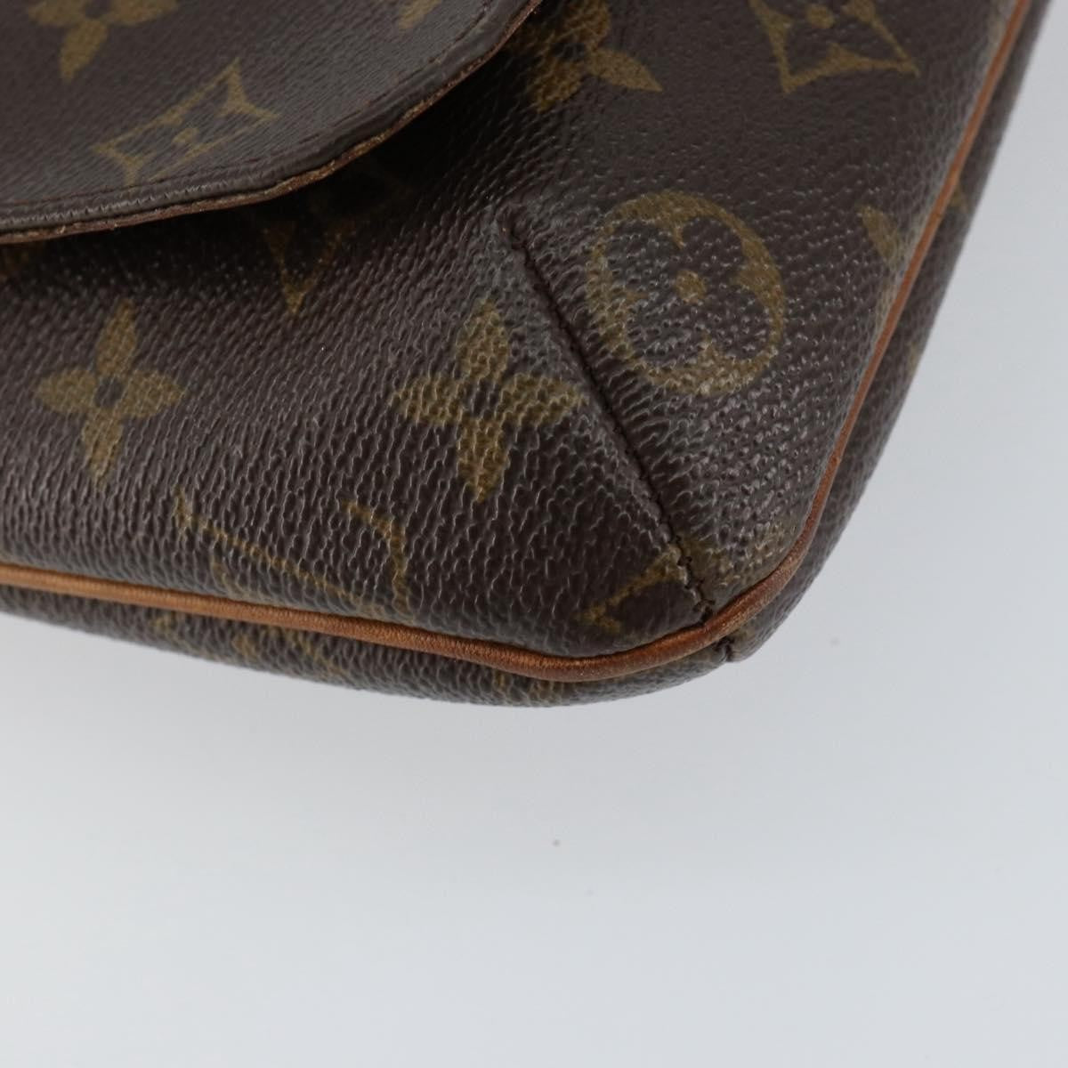 Louis Vuitton Musette Salsa Monogram Canvas Brown Canvas Shoulder Bag Bag (Pre-Owned)