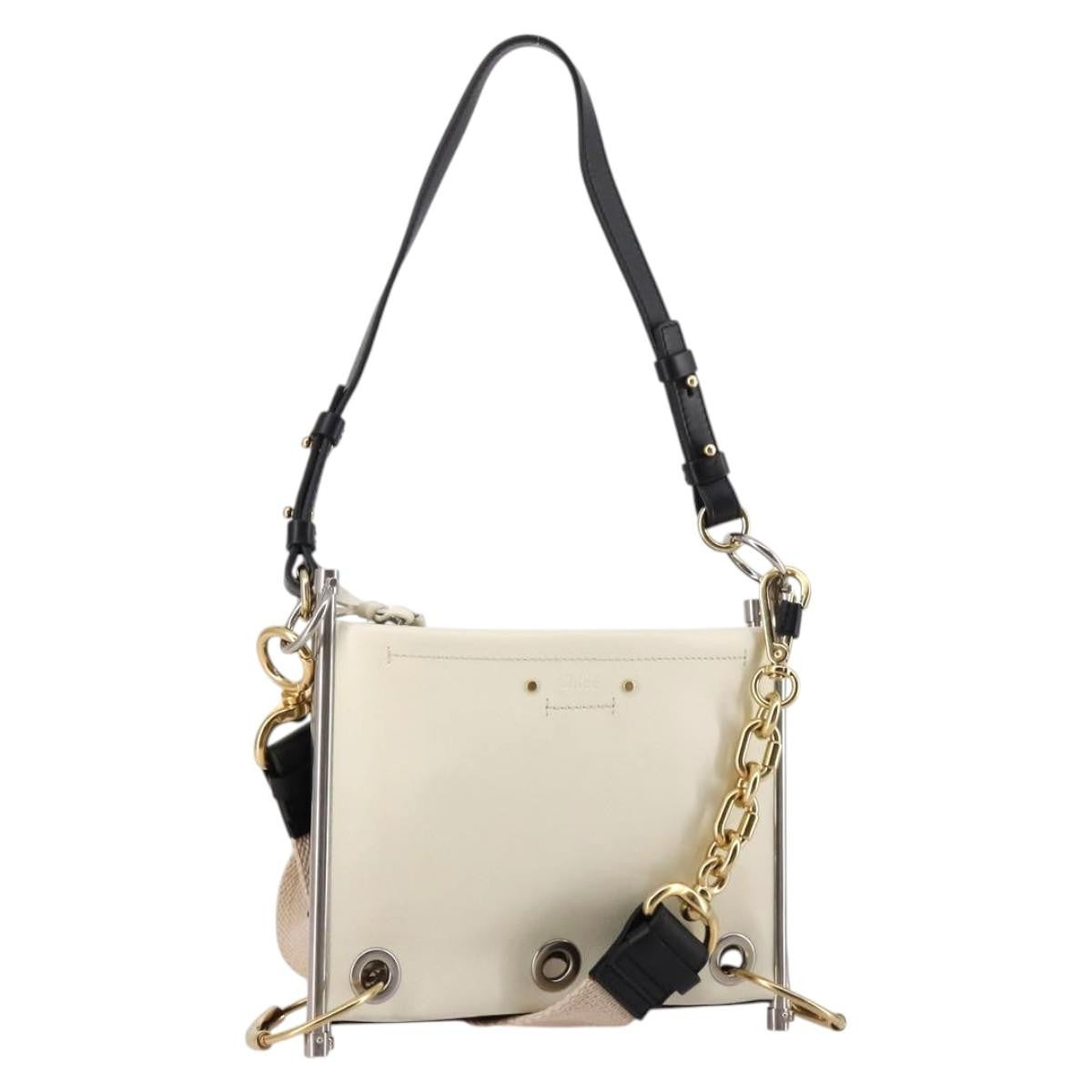 Chloe Roy Leather Burgundy Leather Bag (Pre-Owned)