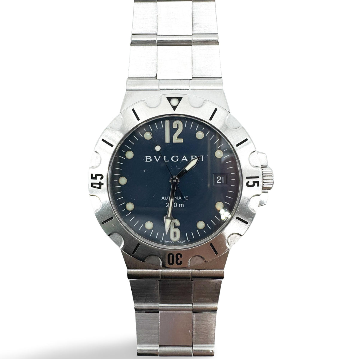 Bvlgari Diagono Automatic Stainless Steel Watch (Pre-Owned)