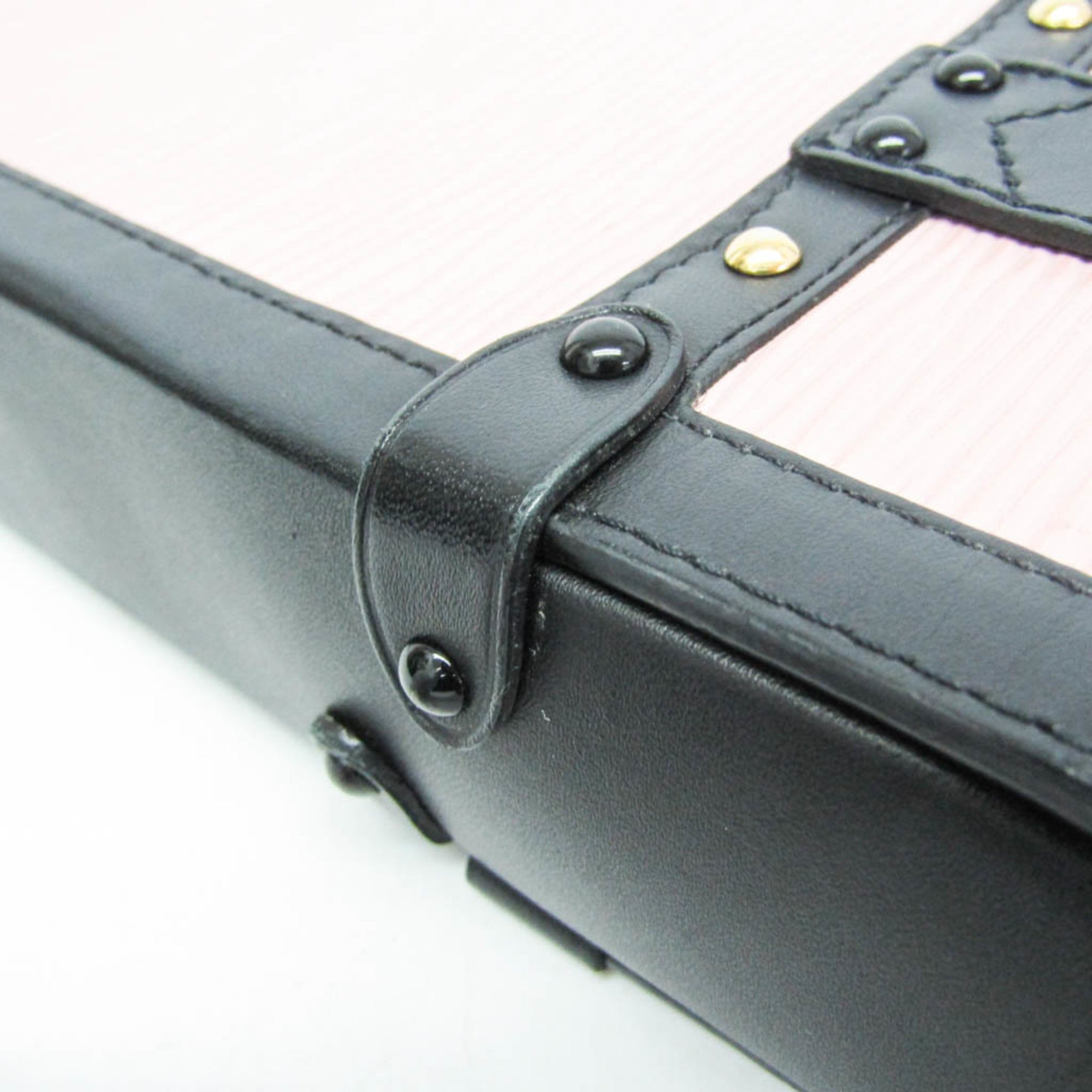 Louis Vuitton Vertical Trunk Pochette Epi Leather Black Leather Clutche & Pouche Bag (Pre-Owned)