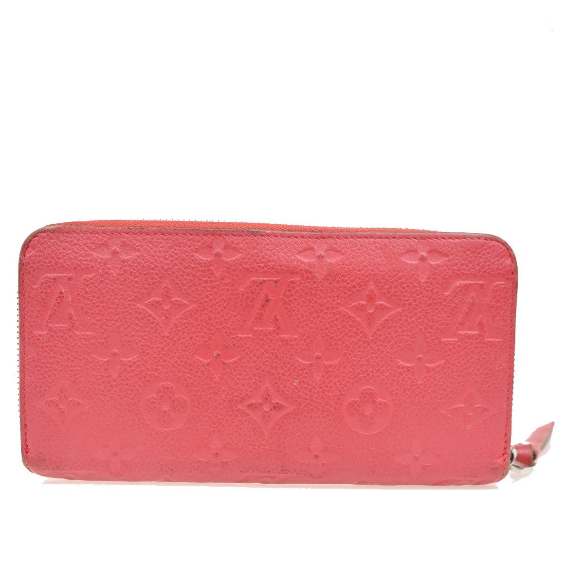 Louis Vuitton Portefeuille Zippy Monogramme Empreinte Monogramme Empreinte Red Leather Wallets Accessory (Pre-Owned)
