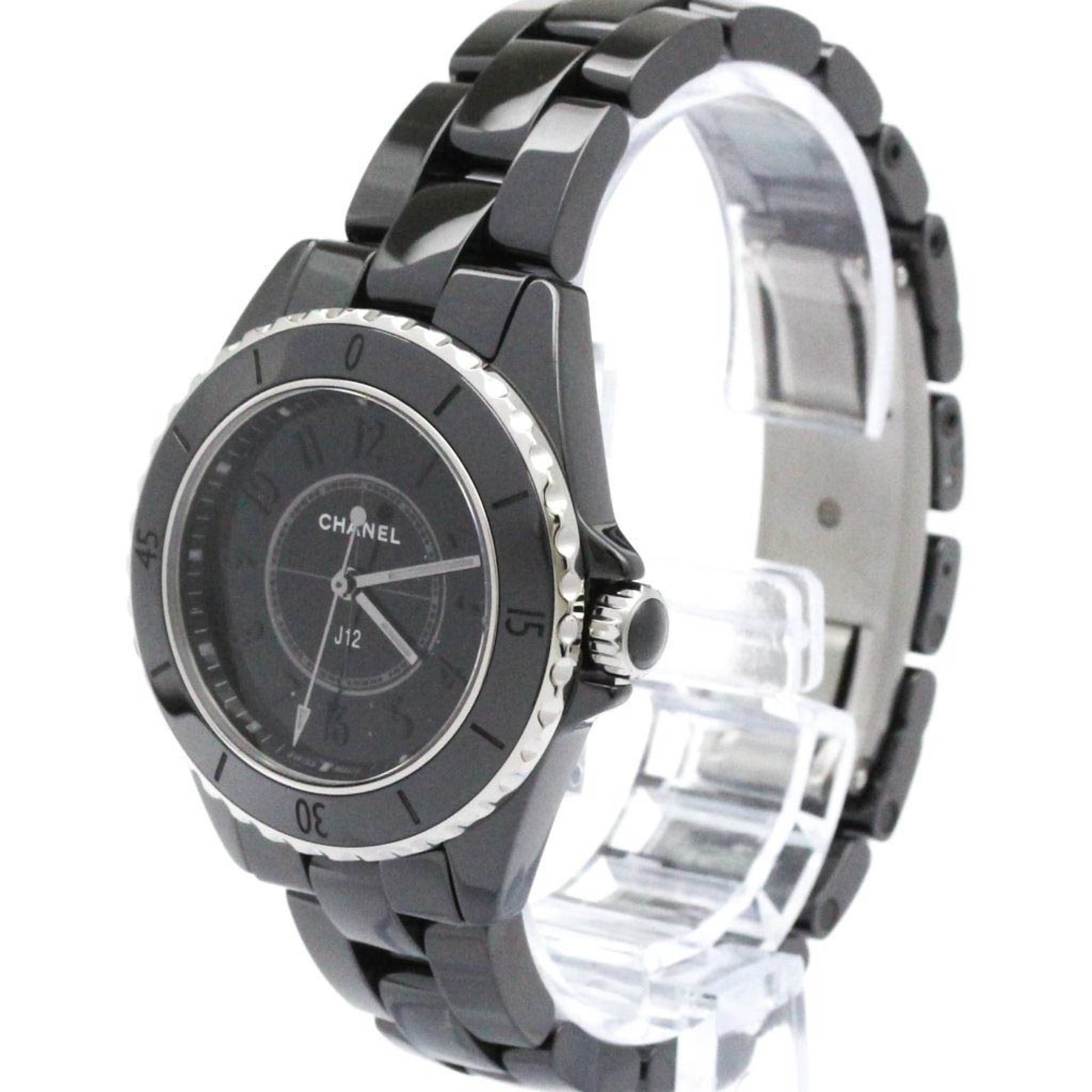 Chanel J12 Quartz Ceramic And Stainless Steel Watch (Pre-Owned)