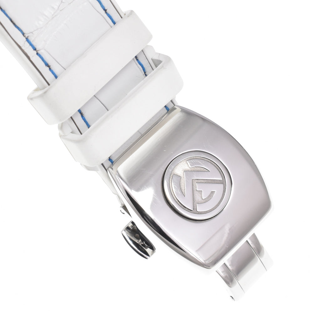 Franck Muller Vanguard Yachting Automatic Stainless Steel And Rubber Watch (Pre-Owned)
