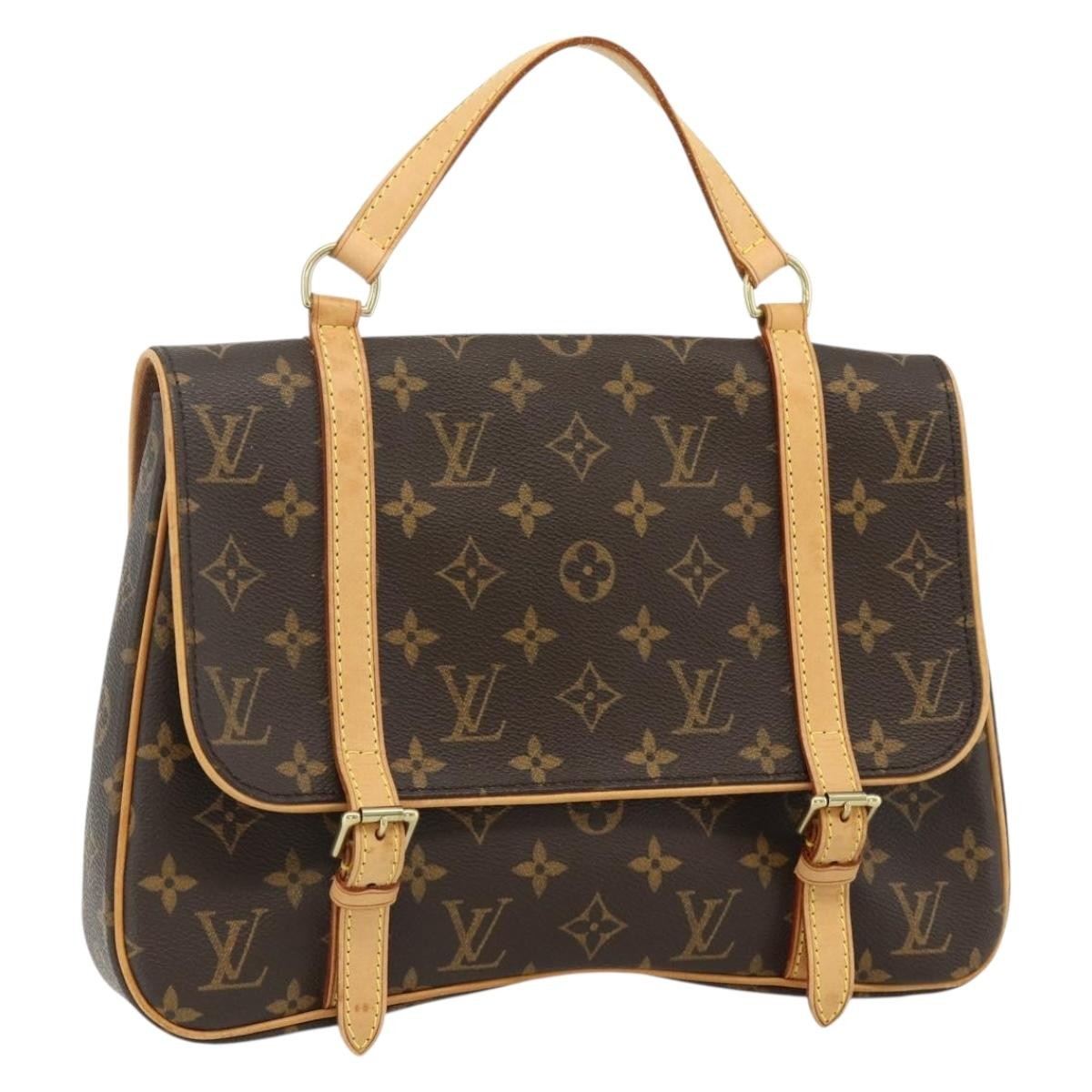 Louis Vuitton Marelle Sac A Dos Monogram Canvas Brown Canvas Backpack Bag (Pre-Owned)