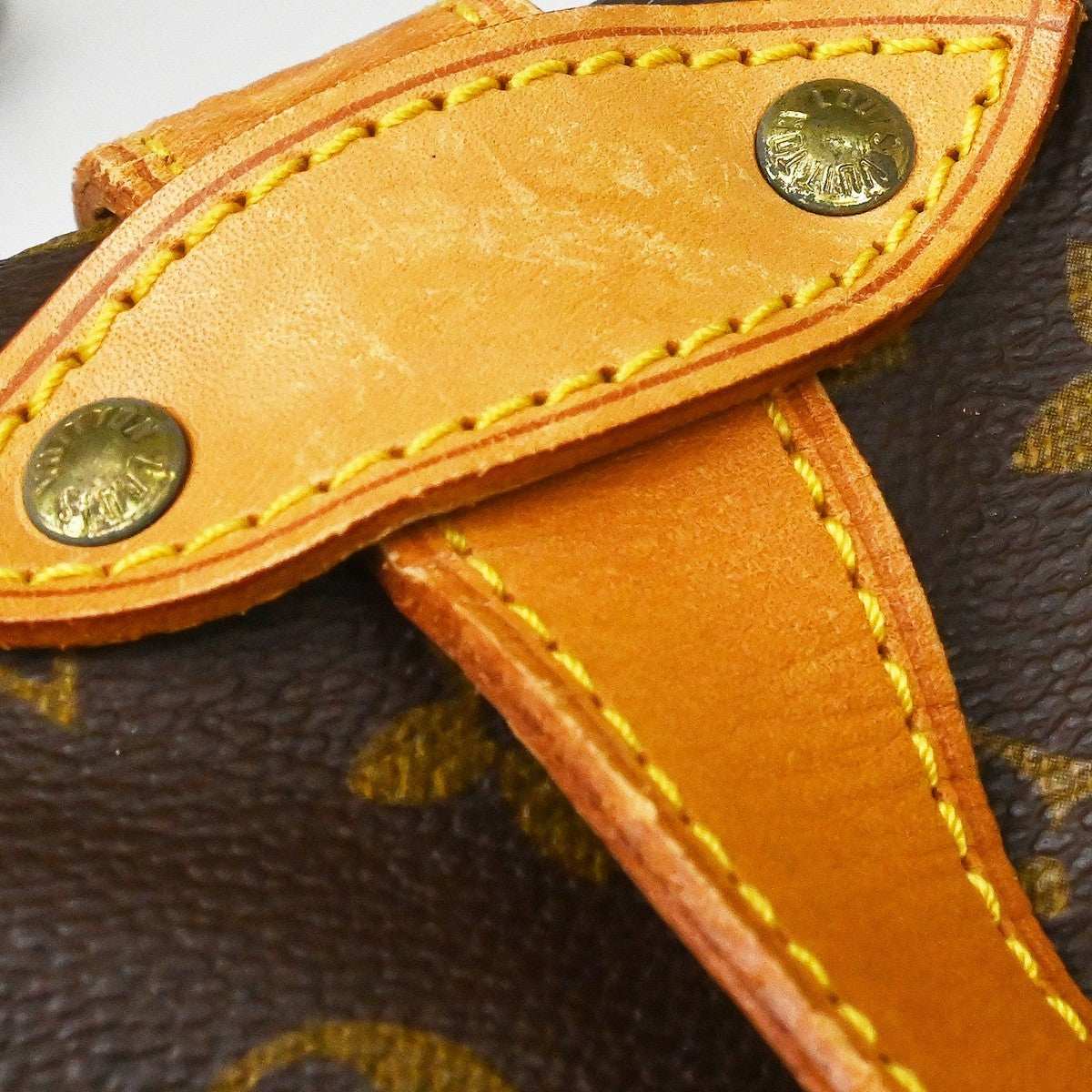 Louis Vuitton Saumur Monogram Canvas Brown Canvas Shoulder Bag Bag (Pre-Owned)